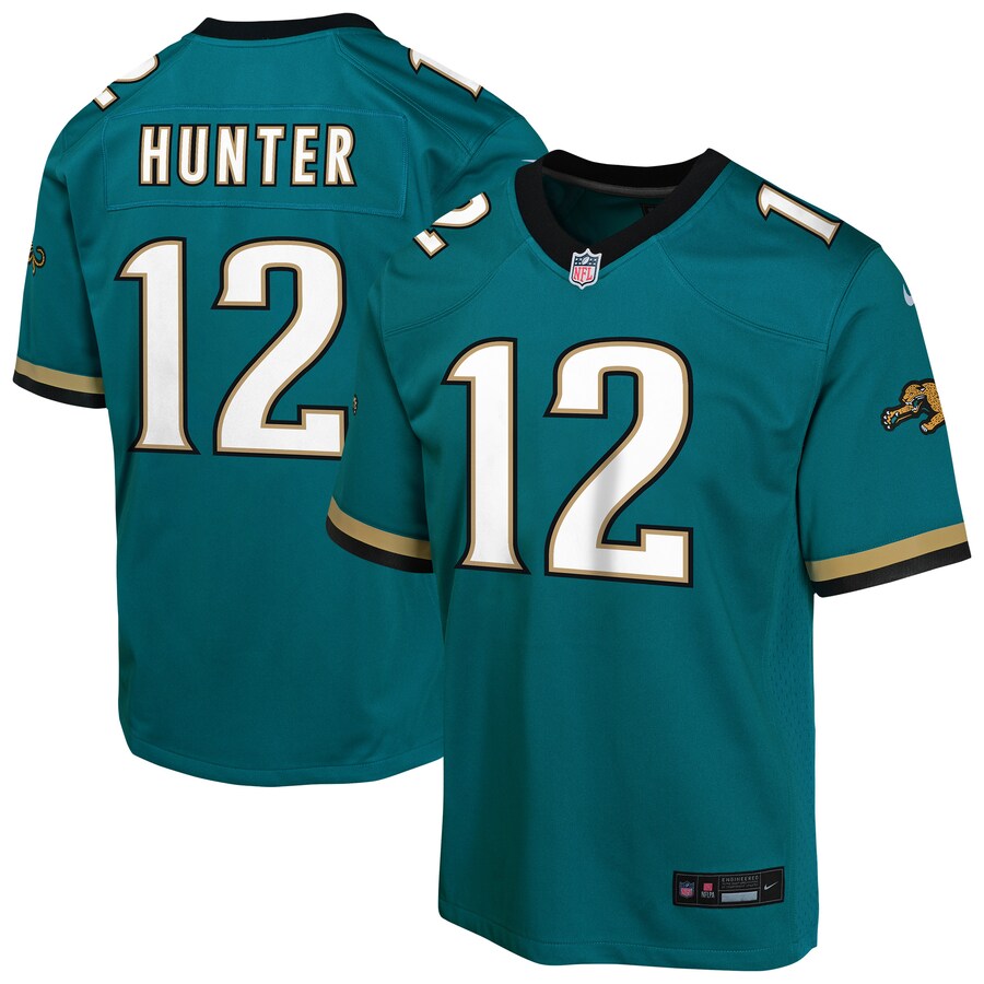 Youth Jacksonville Jaguars Travis Hunter Nike Teal Alternate Game Jersey - Jersey
