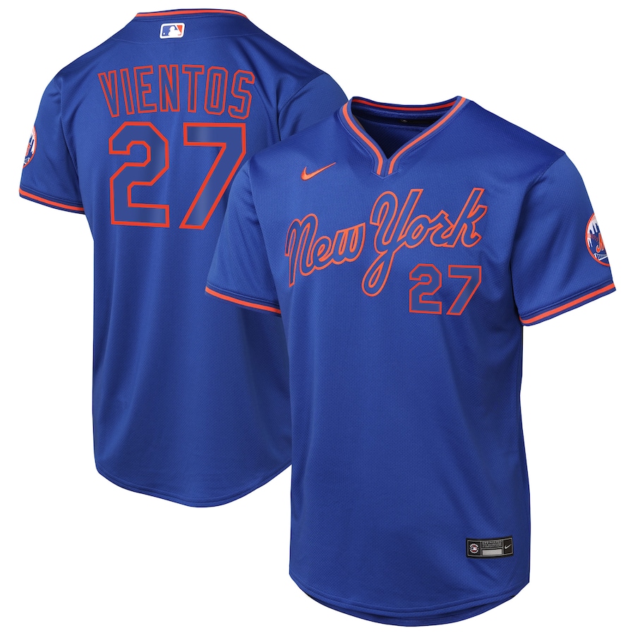 Youth New York Mets Mark Vientos Nike Royal Alternate 2 Limited Jersey - Jersey