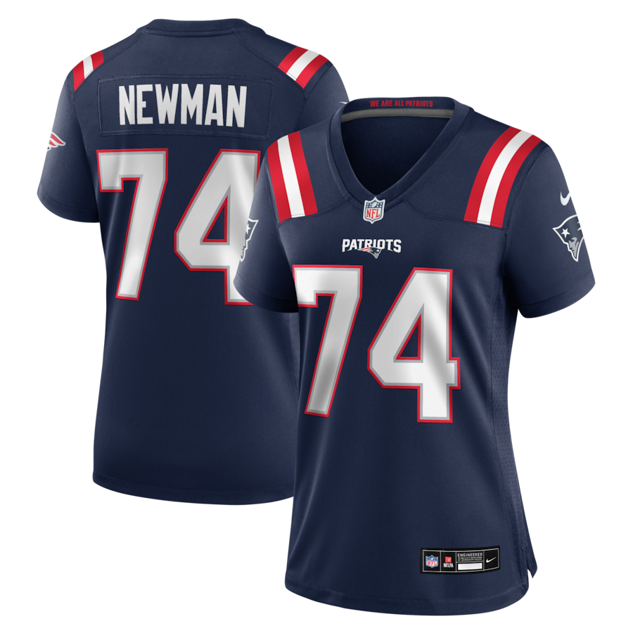 Women's New England Patriots Royce Newman Nike Navy Team Game Jersey - Jersey