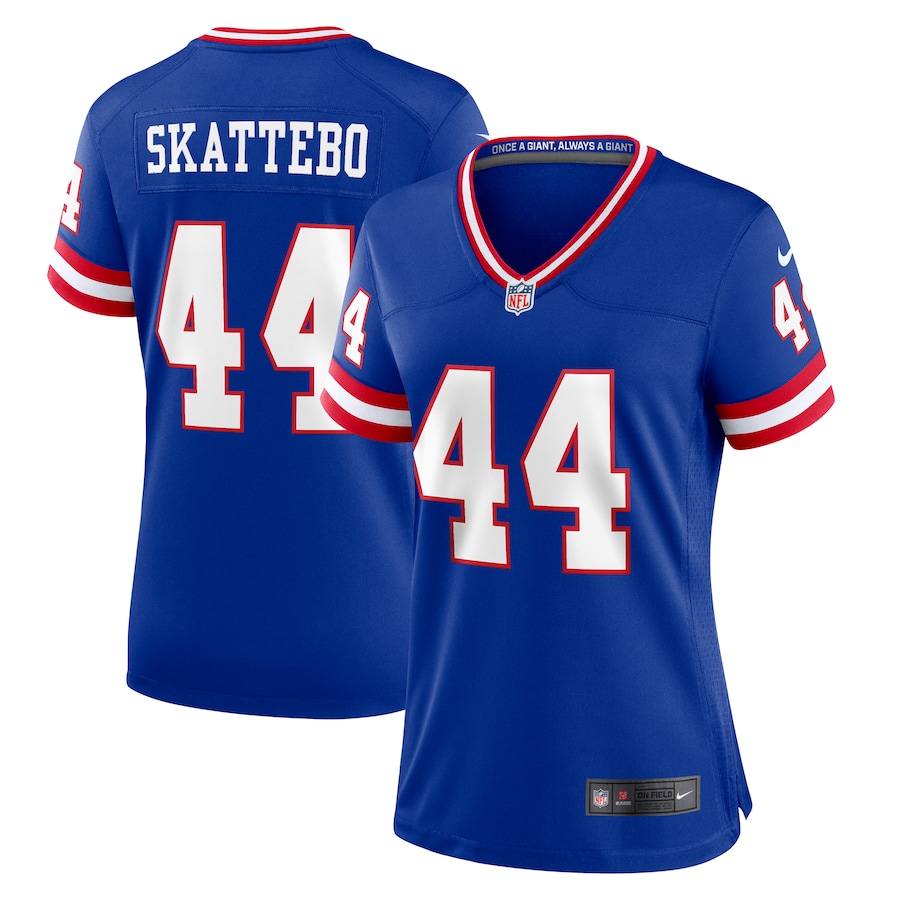 Women's New York Giants Cam Skattebo Nike Royal Alternate 2 Legacy Game Jersey - Jersey