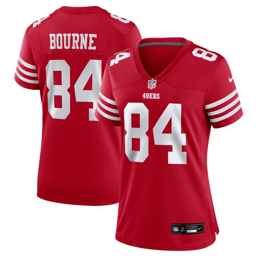 Women's San Francisco 49ers Kendrick Bourne Nike Scarlet Team Game Jersey - Jersey