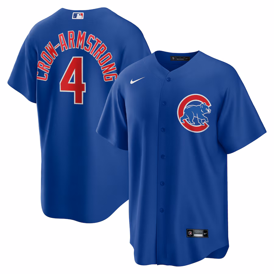 Men's Chicago Cubs Pete Crow-Armstrong Nike Royal Alternate Replica Jersey - Jersey