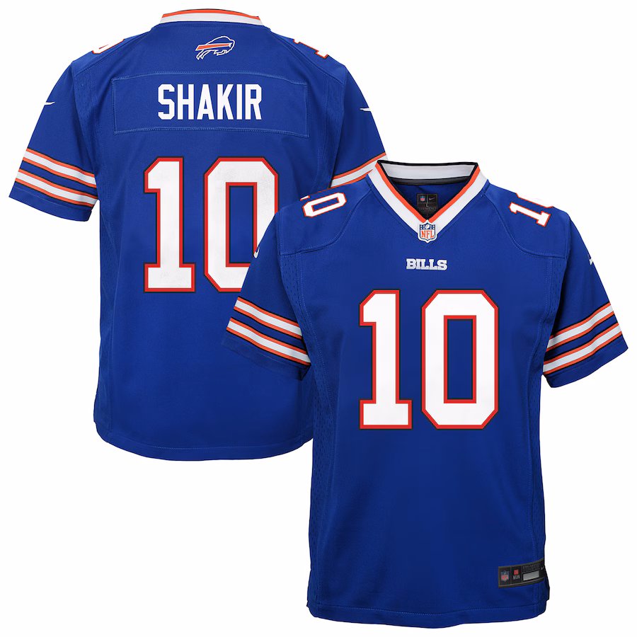 Youth Buffalo Bills Khalil Shakir Nike Royal Team Game Jersey - Jersey