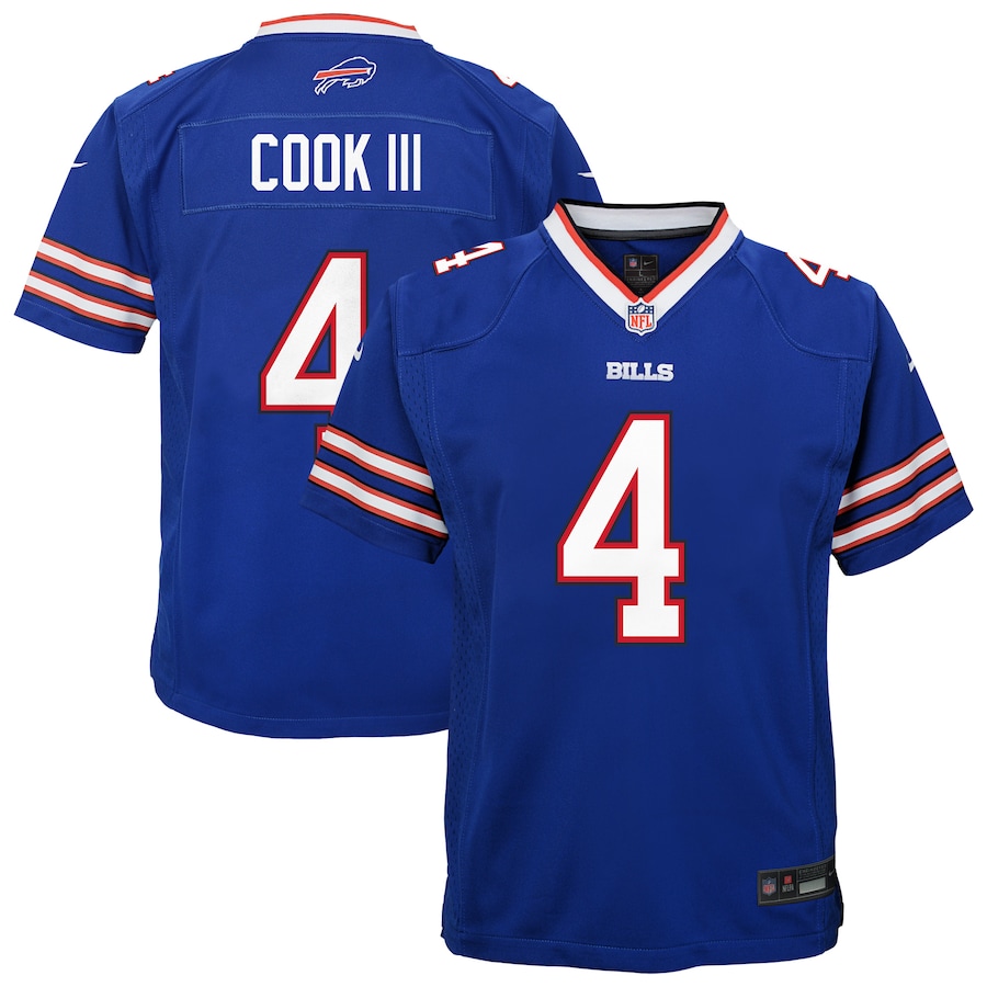 Youth Buffalo Bills James Cook III Nike Royal Game Jersey - Jersey