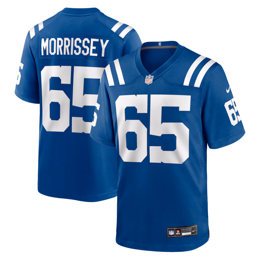 Men's Indianapolis Colts Jimmy Morrissey Nike Royal Team Game Jersey - Jersey