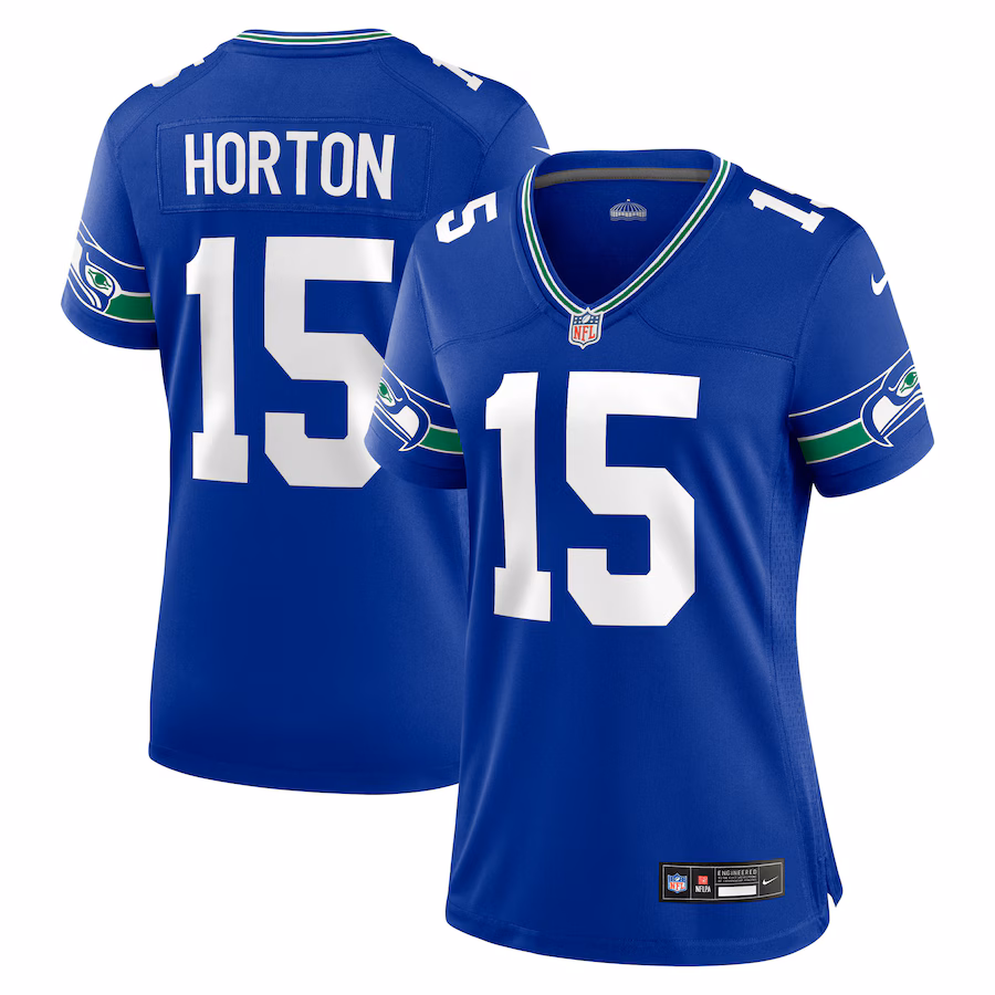 Women's Seattle Seahawks Tory Horton Nike Royal Alternate 2 Game Jersey - Jersey