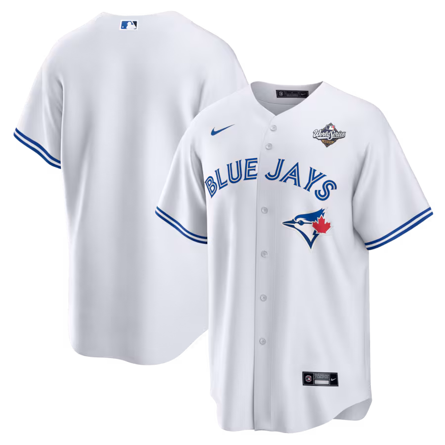 Men's Toronto Blue Jays Nike White 2025 World Series Home Replica Jersey - Jersey