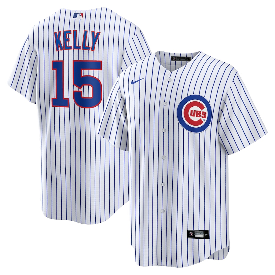 Men's Chicago Cubs Carson Kelly Nike White Home Replica Jersey - Jersey