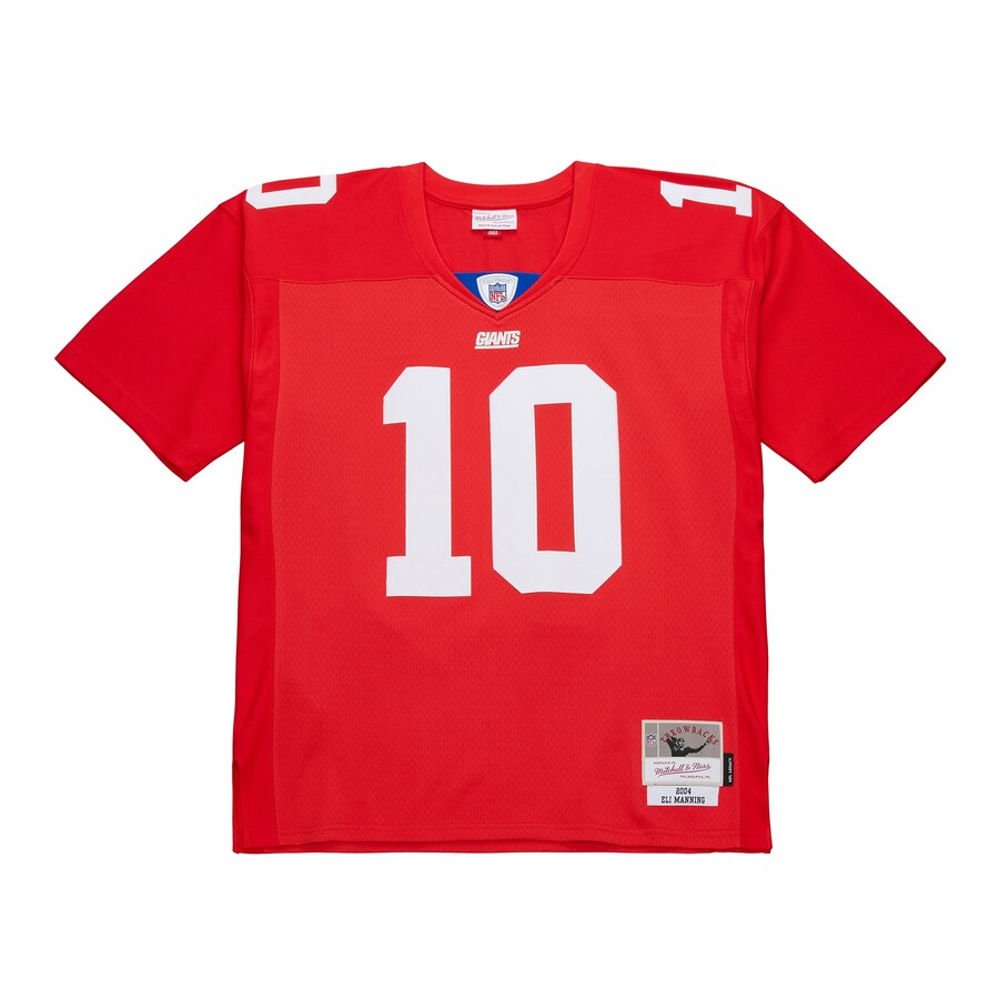 Youth New York Giants Eli Manning Mitchell & Ness Red 2004 Legacy Retired Player Jersey - Jersey