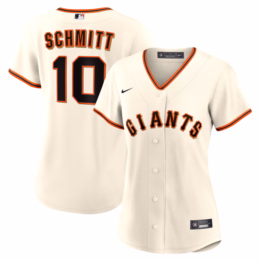 Women's San Francisco Giants Casey Schmitt Nike Cream Home Replica Jersey - Jersey
