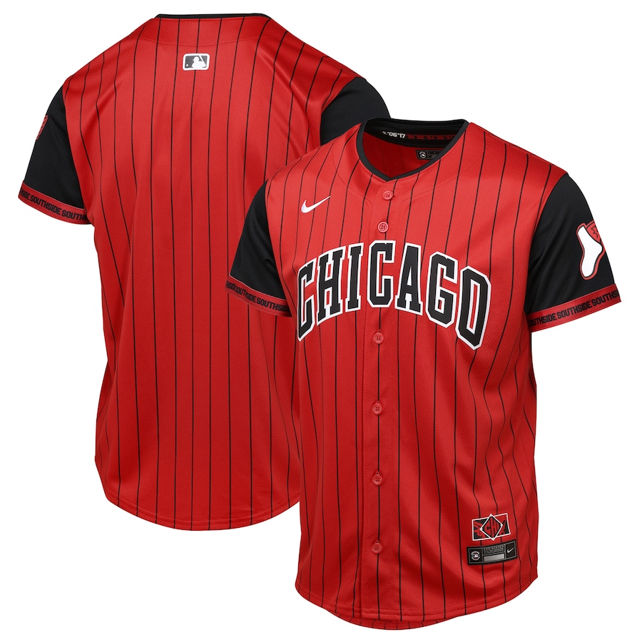 Youth Chicago White Sox  Red/Black 2025 City Connect Limited Jersey - Jersey