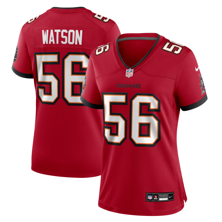 Women's Tampa Bay Buccaneers Desmond Watson Nike Red Team Game Jersey - Jersey