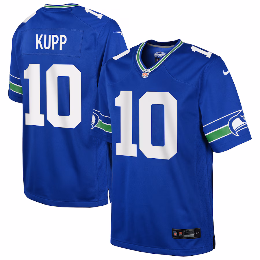 Youth Seattle Seahawks Cooper Kupp Nike Royal Game Jersey - Jersey