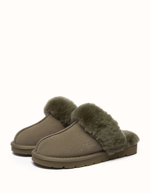 EVERAU® Muffin Slipper Suede