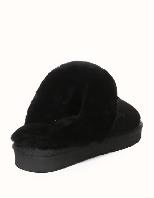 EVERAU® Muffin Slipper Suede