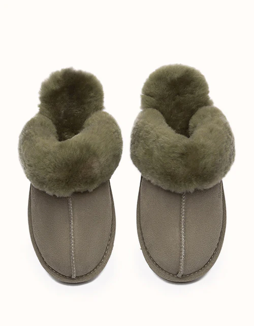 EVERAU® Muffin Slipper Suede