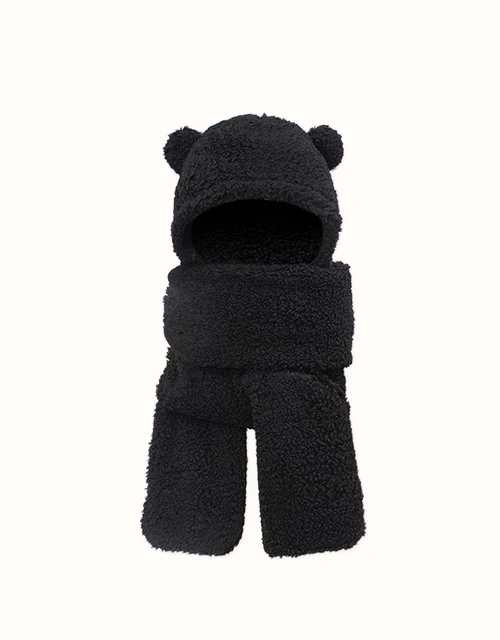 EVERAU® 3 In 1 Bear Plush Hat