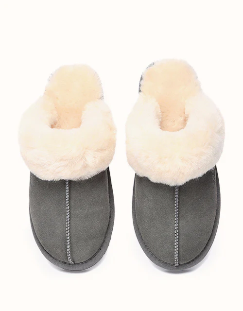 EVERAU® Muffin Slipper Suede