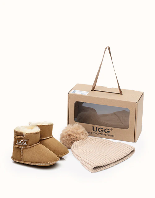 AUSTRALIAN SHEPHERD® Kids Beanie Bootie Gift Pack