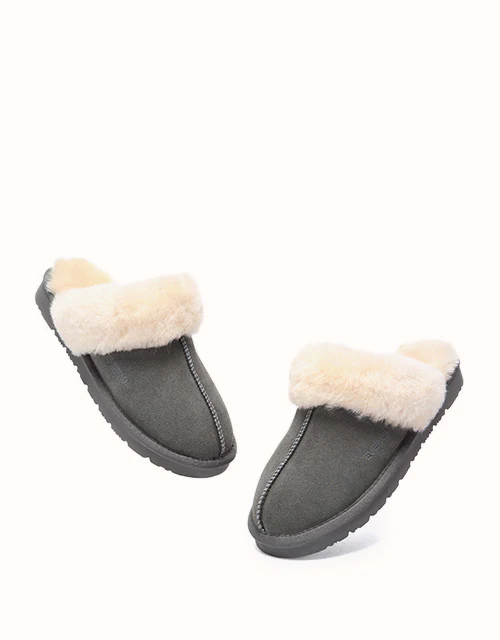EVERAU® Muffin Slipper Suede