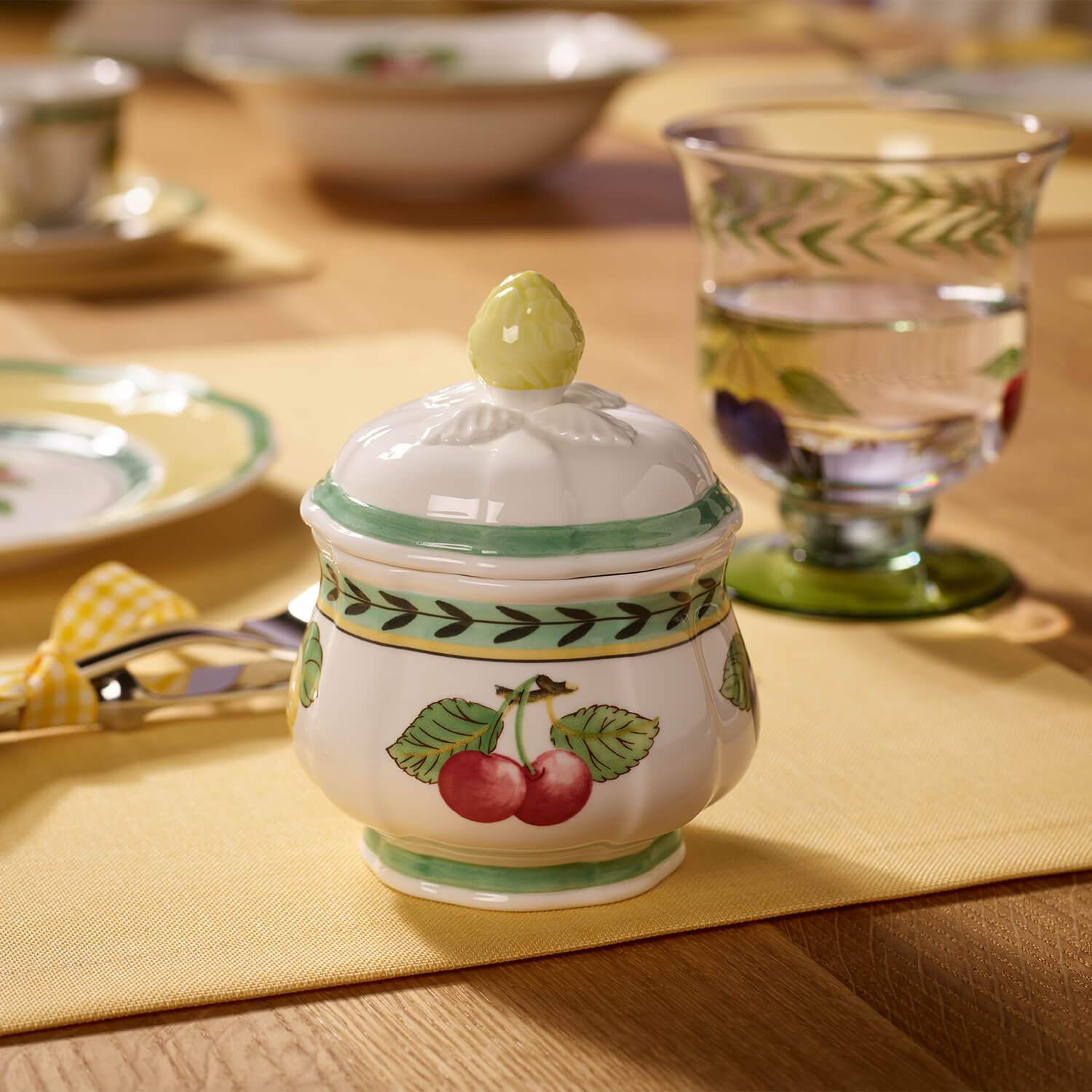 French Garden Zuckerdose