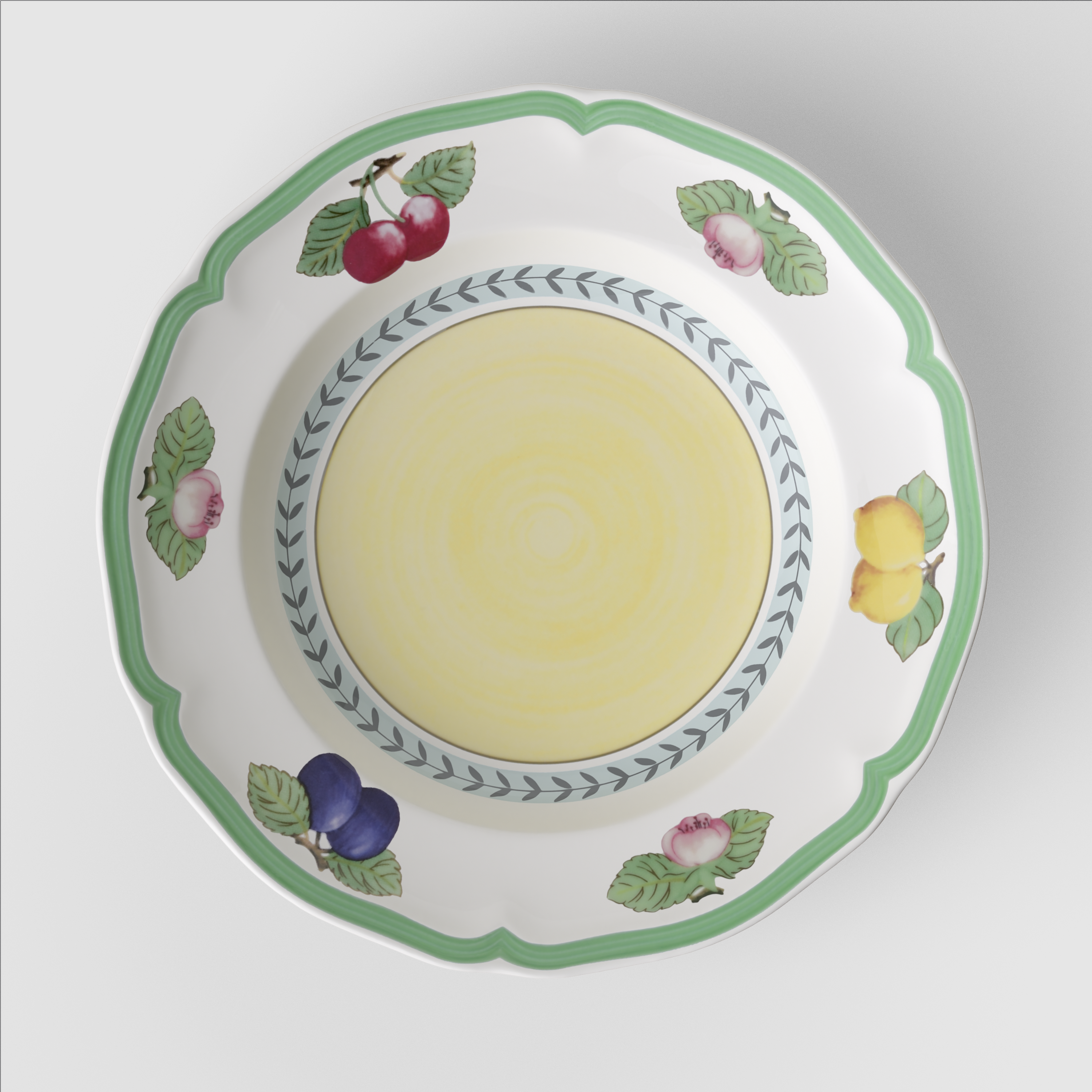 French Garden Suppenteller