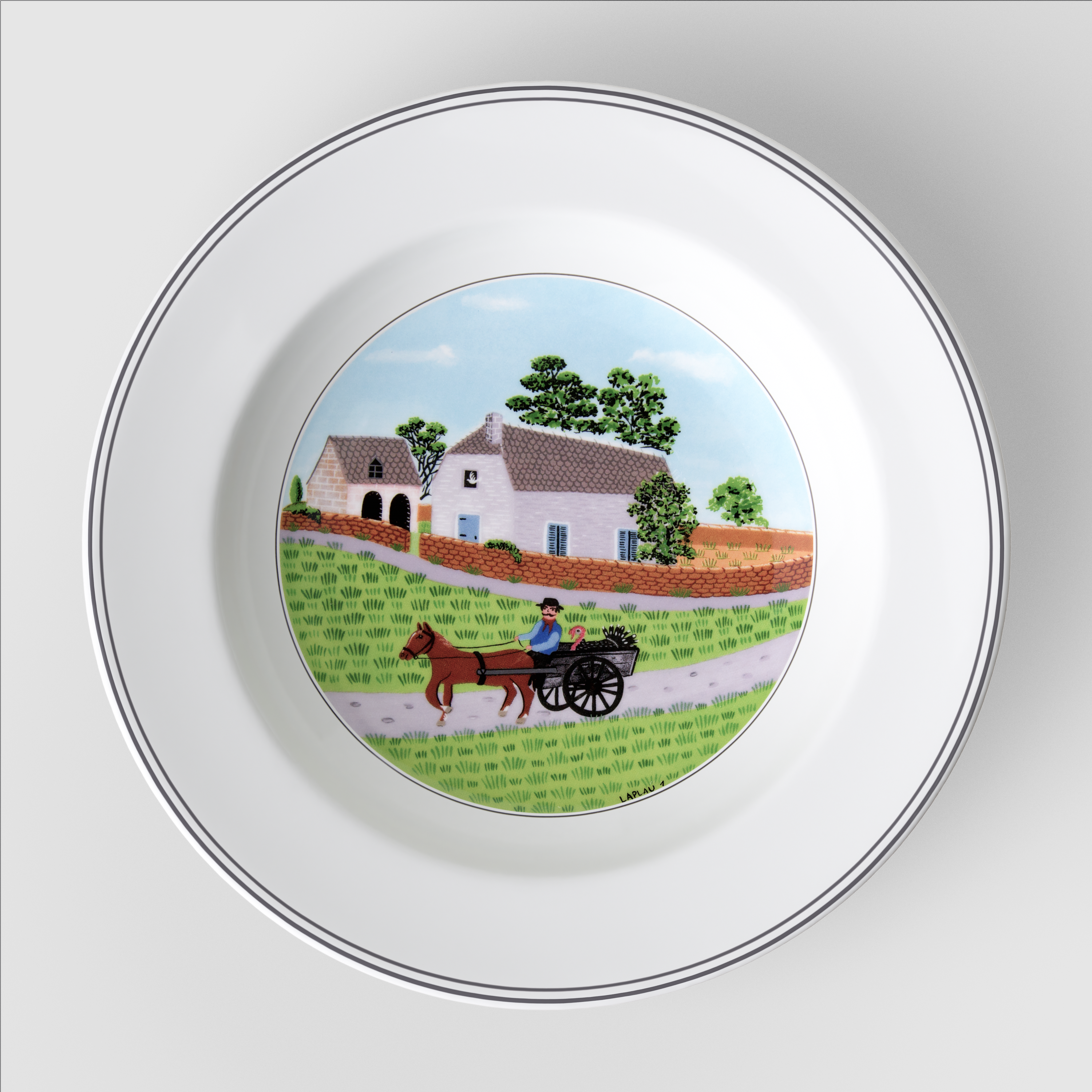 Design Naif Suppenteller