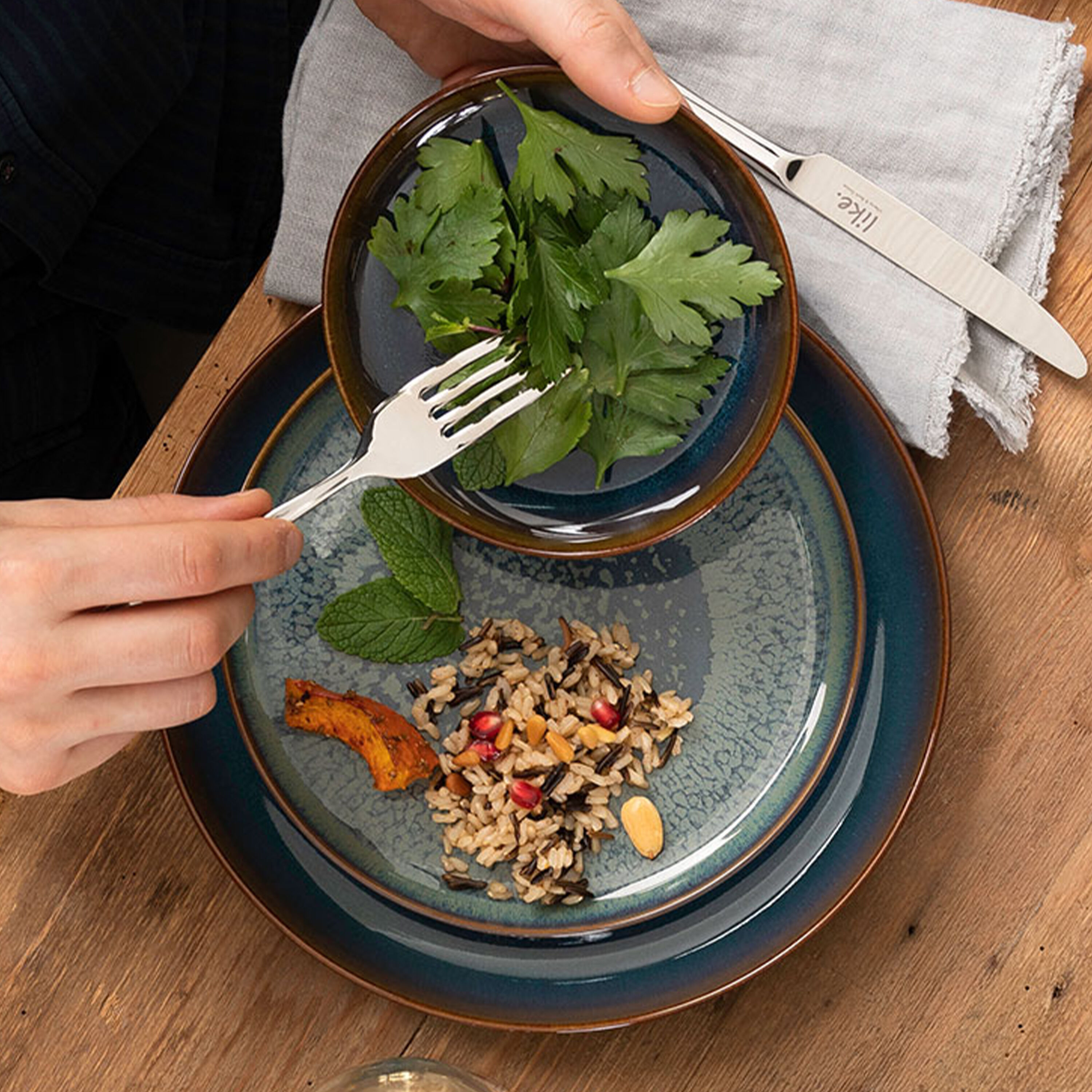 Crafted Salat-/ Serviersch��ssel