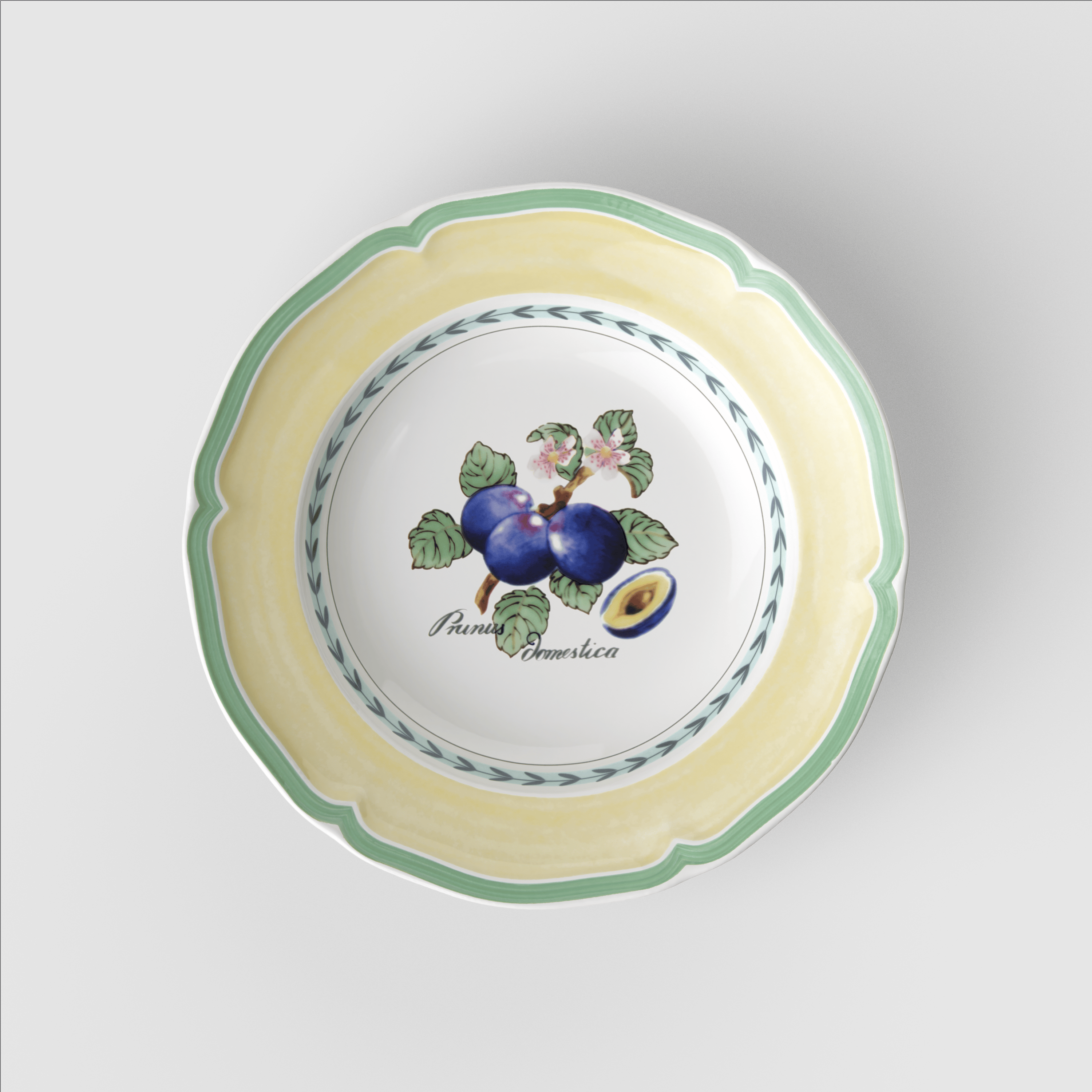 French Garden Suppenteller