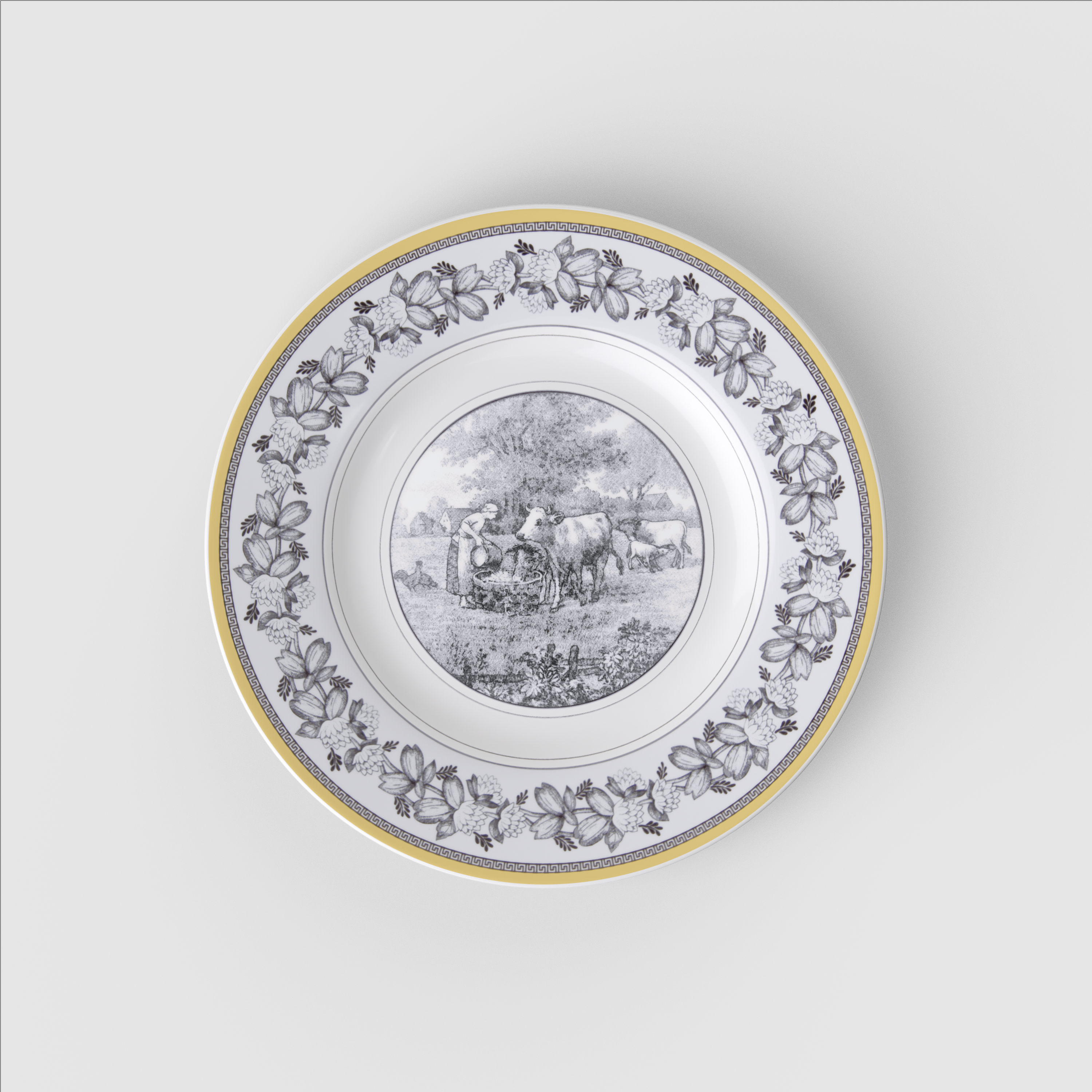 Audun Fr��hst��cks-/ Dessertteller