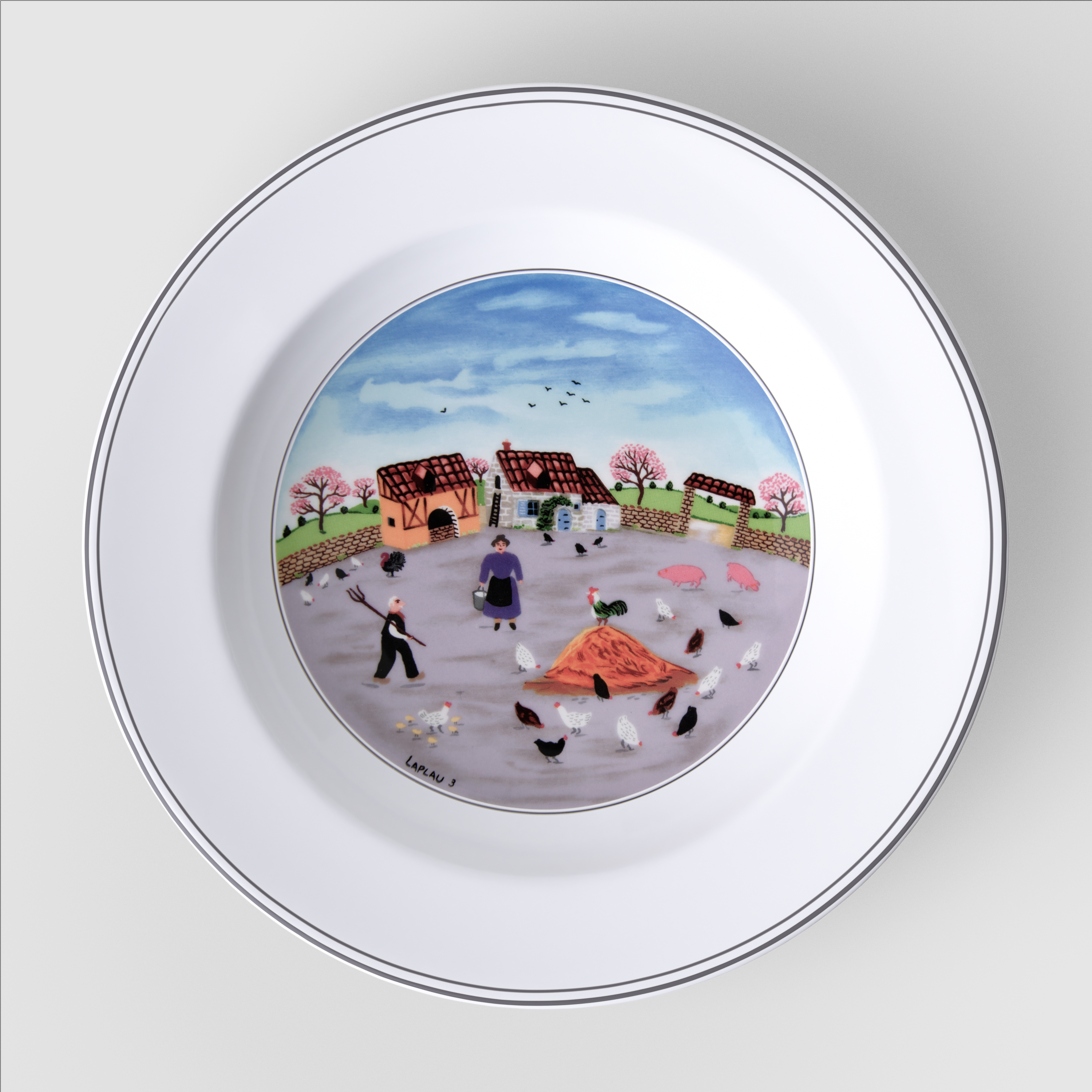 Design Naif Suppenteller