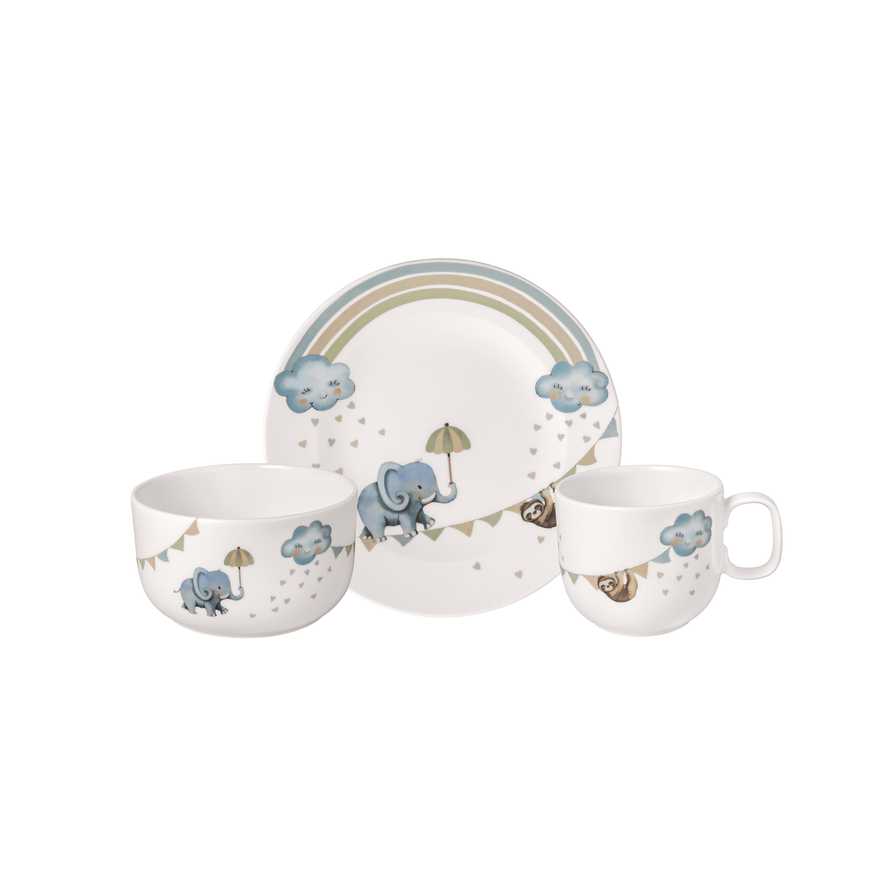 Boho Kids Kindergeschirr-Set 3tlg.