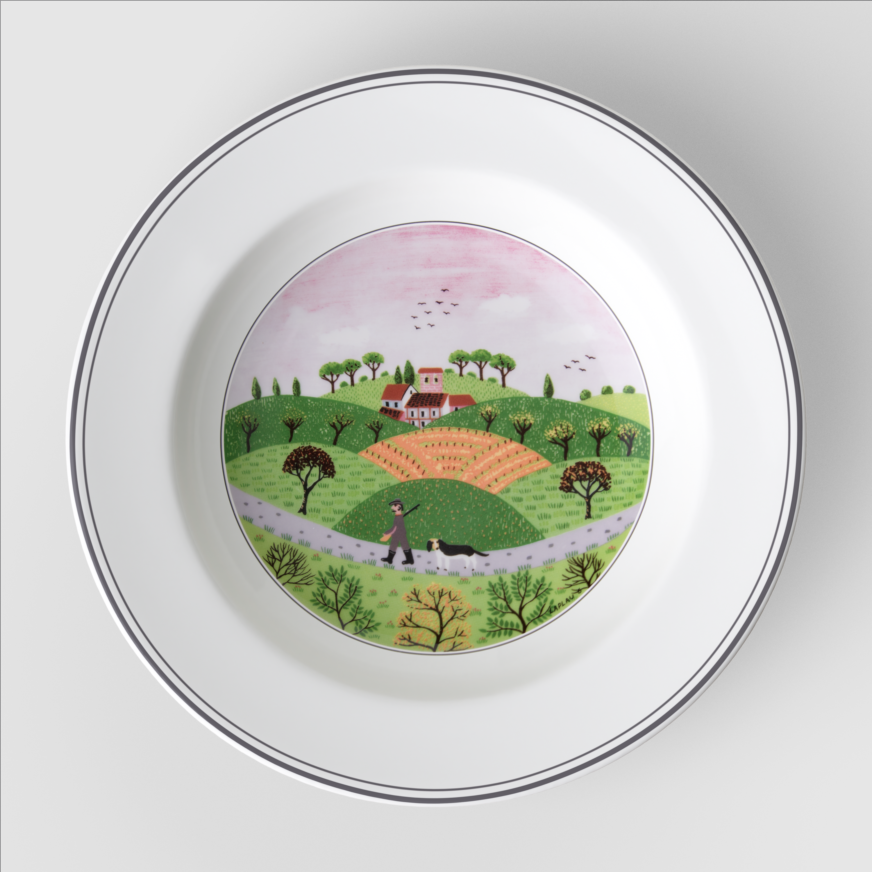 Design Naif Suppenteller