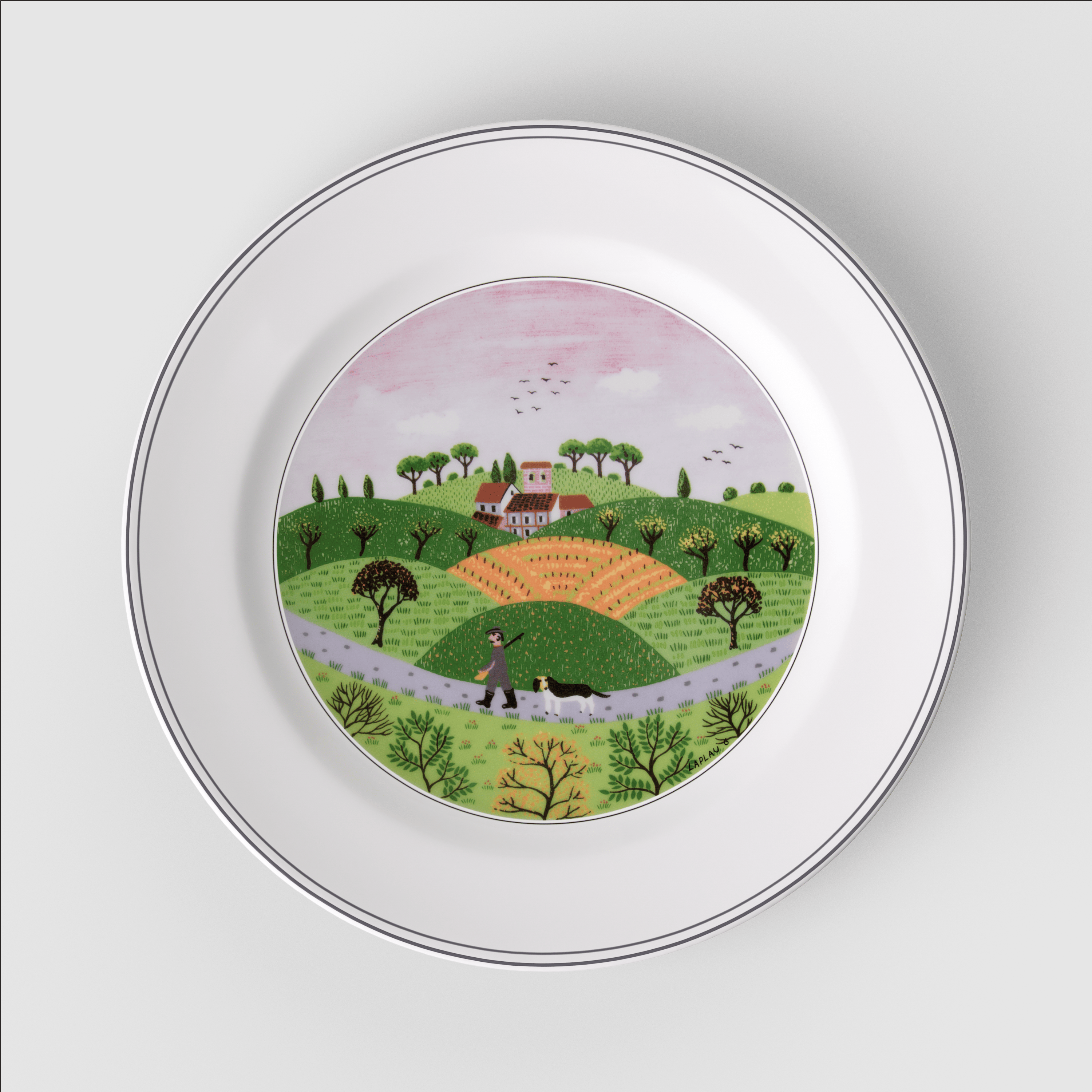 Design Naif Speiseteller