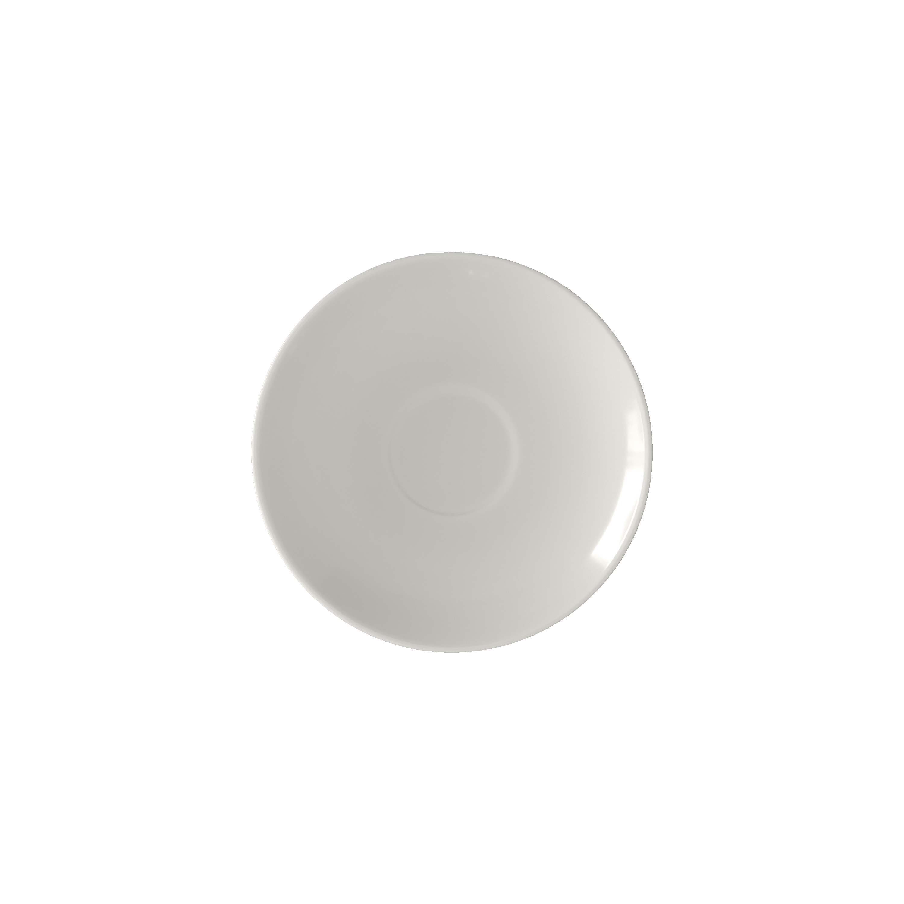 Twist White Espresso-Untertasse