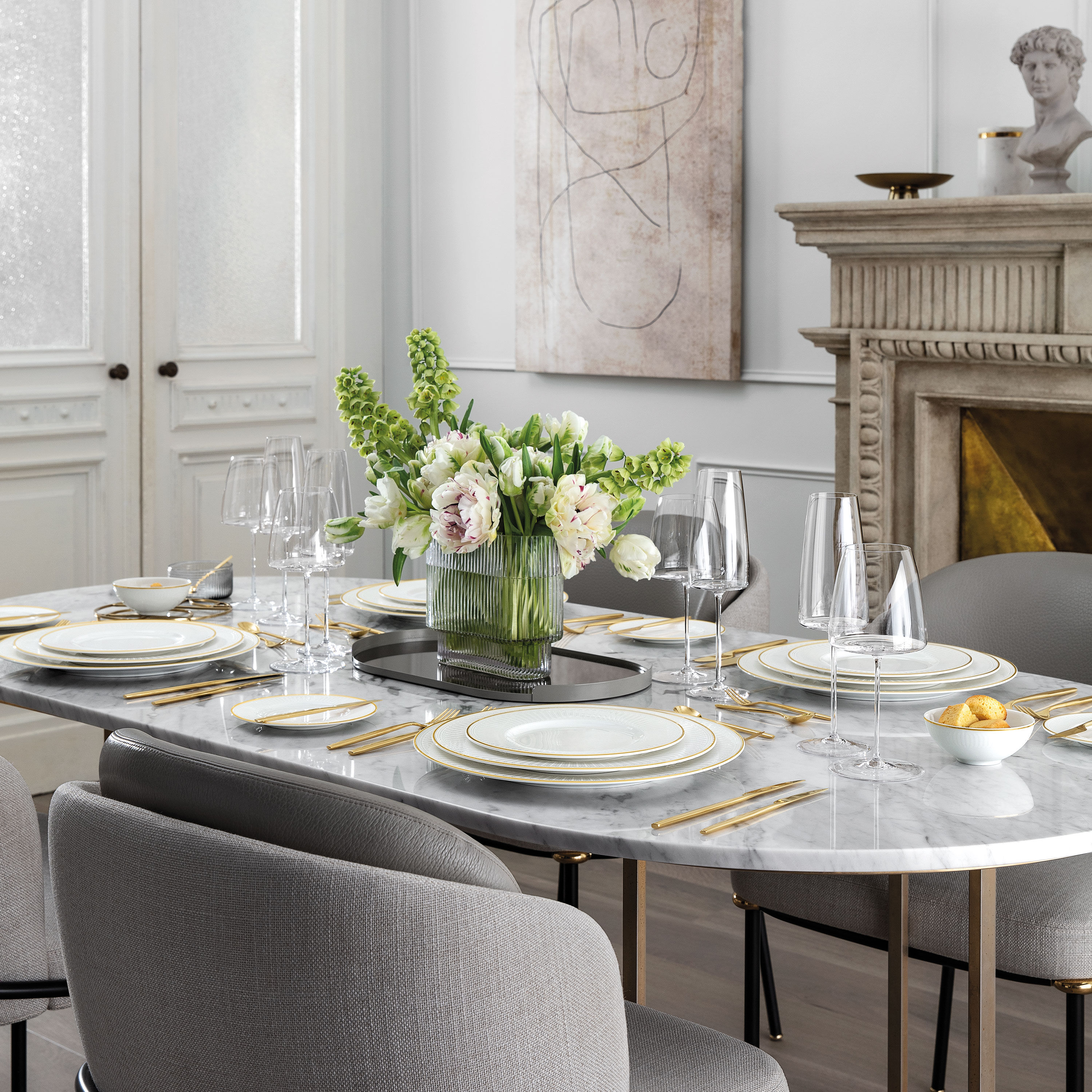 Chateau Septfontaines Servierplatte