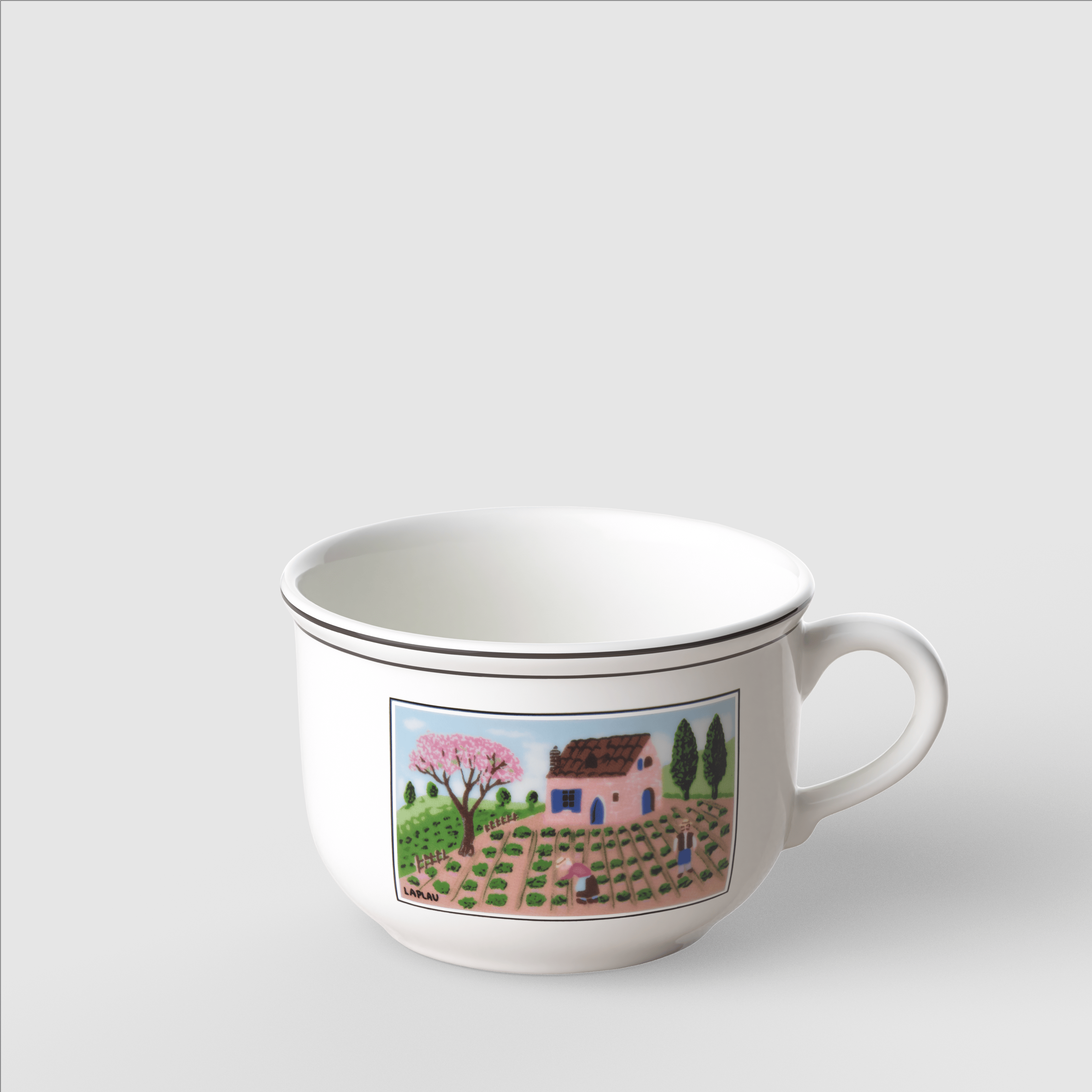 Design Naif Cappuccino-Tasse
