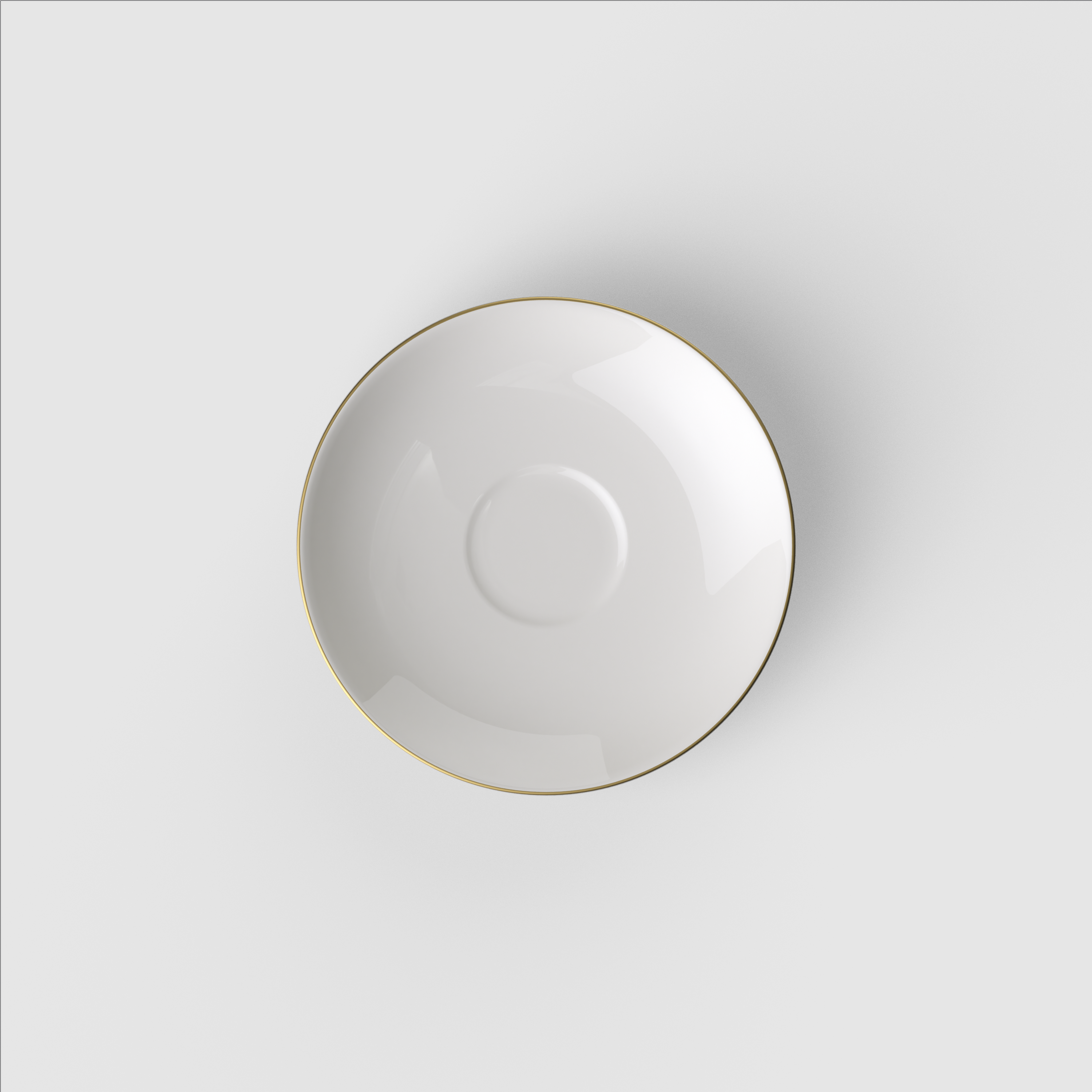 Anmut Espresso-Untertasse