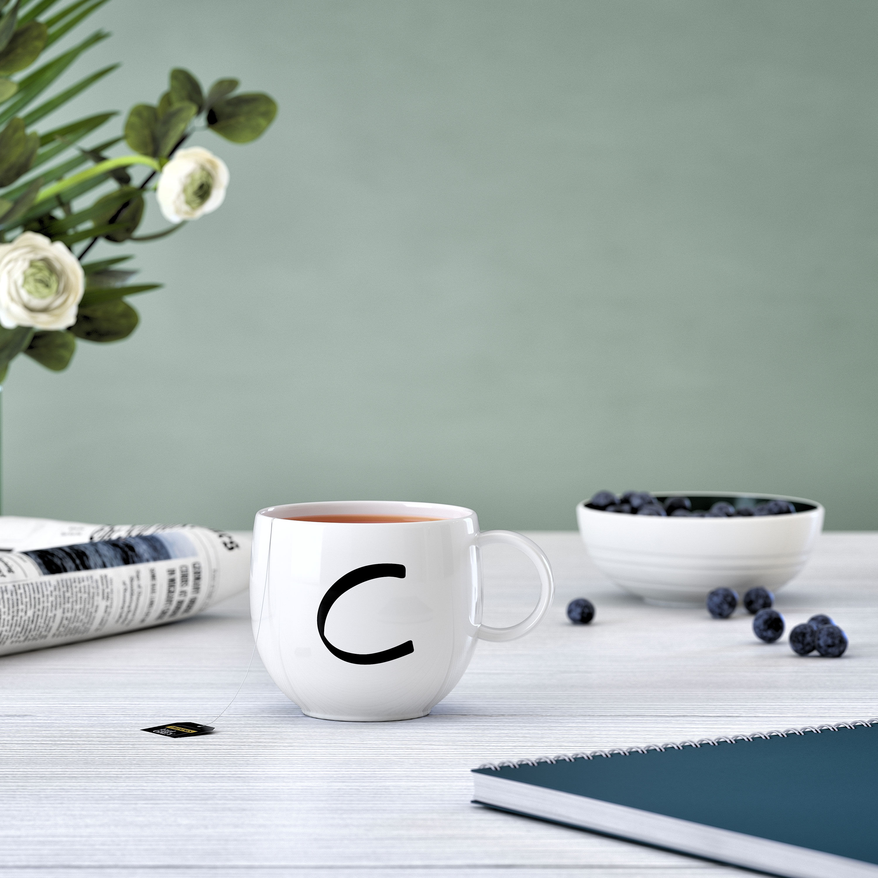 Letters Henkelbecher