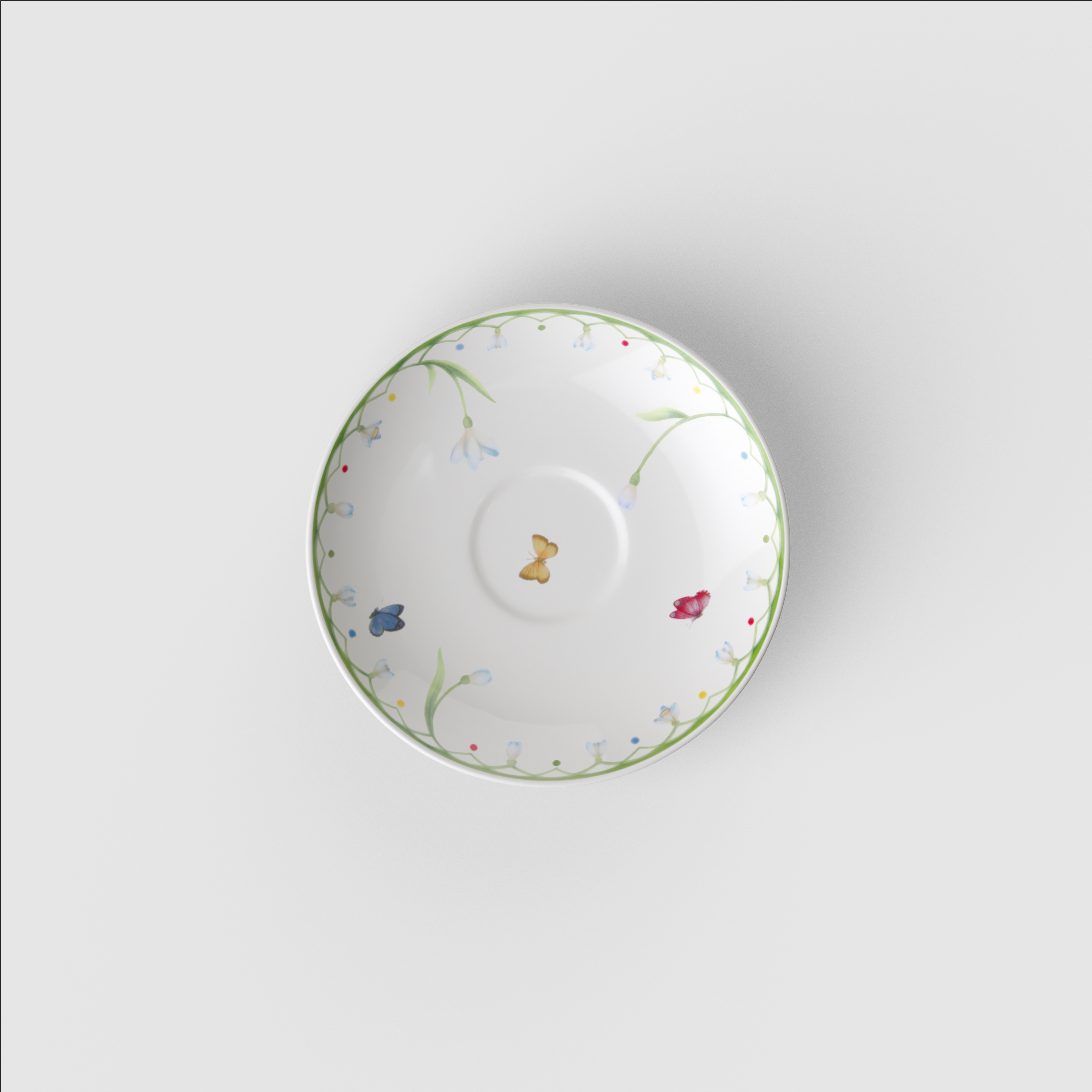 Colourful Spring Espresso-Untertasse