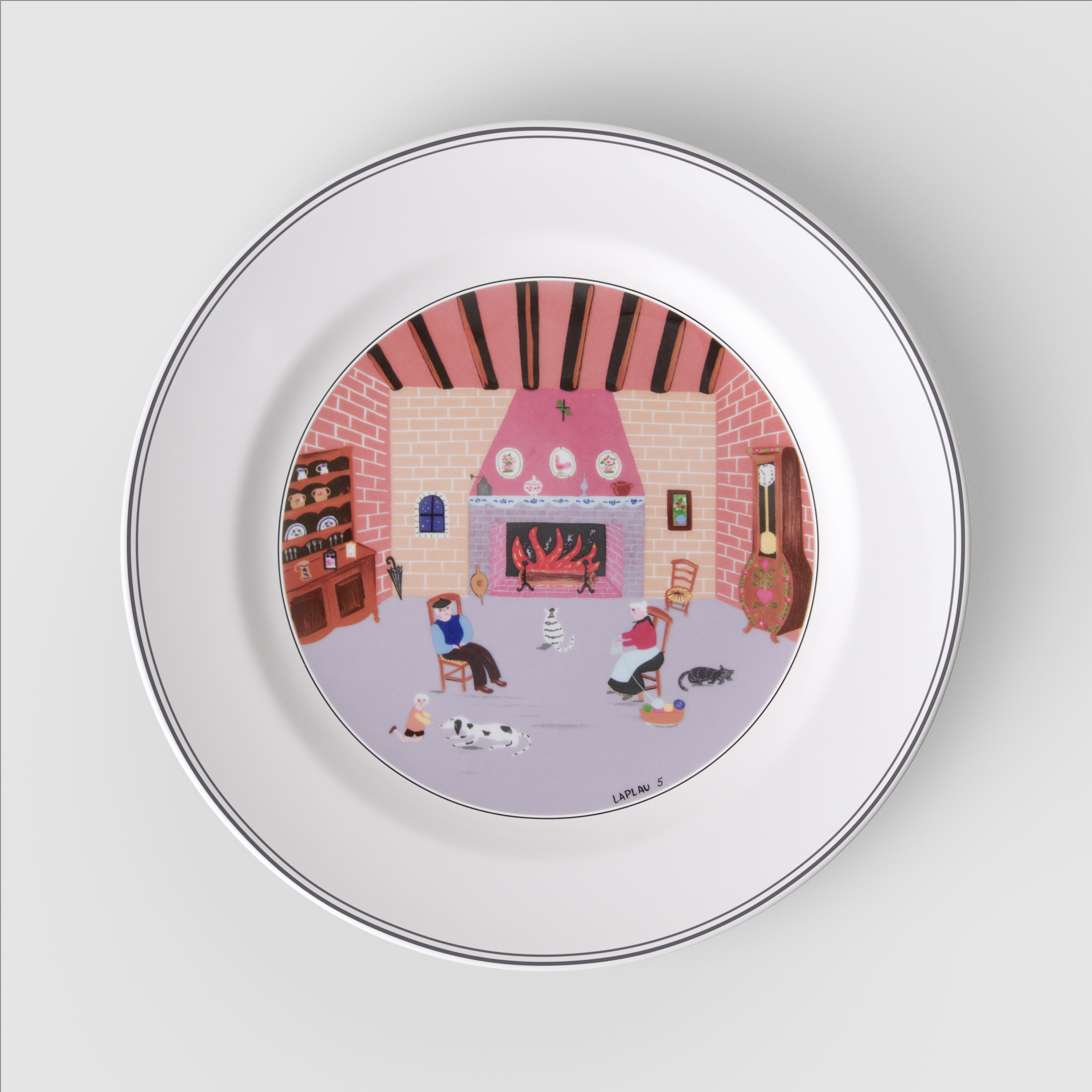 Design Naif Speiseteller