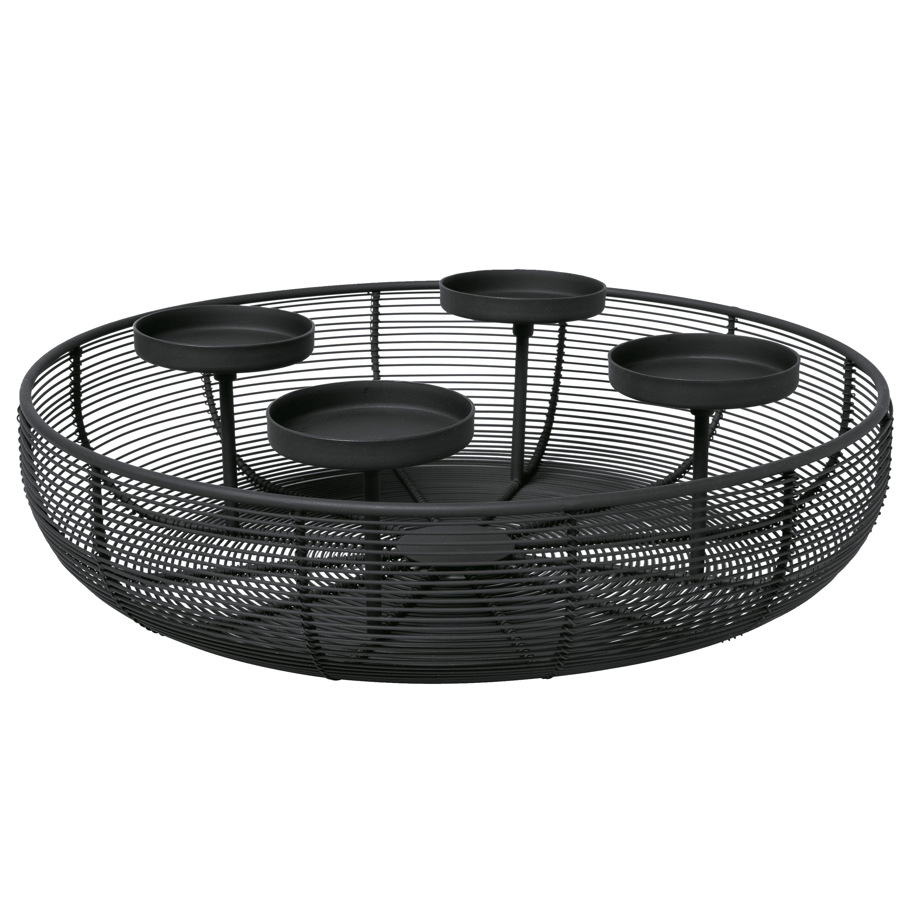 Black XMAS Adventskranz