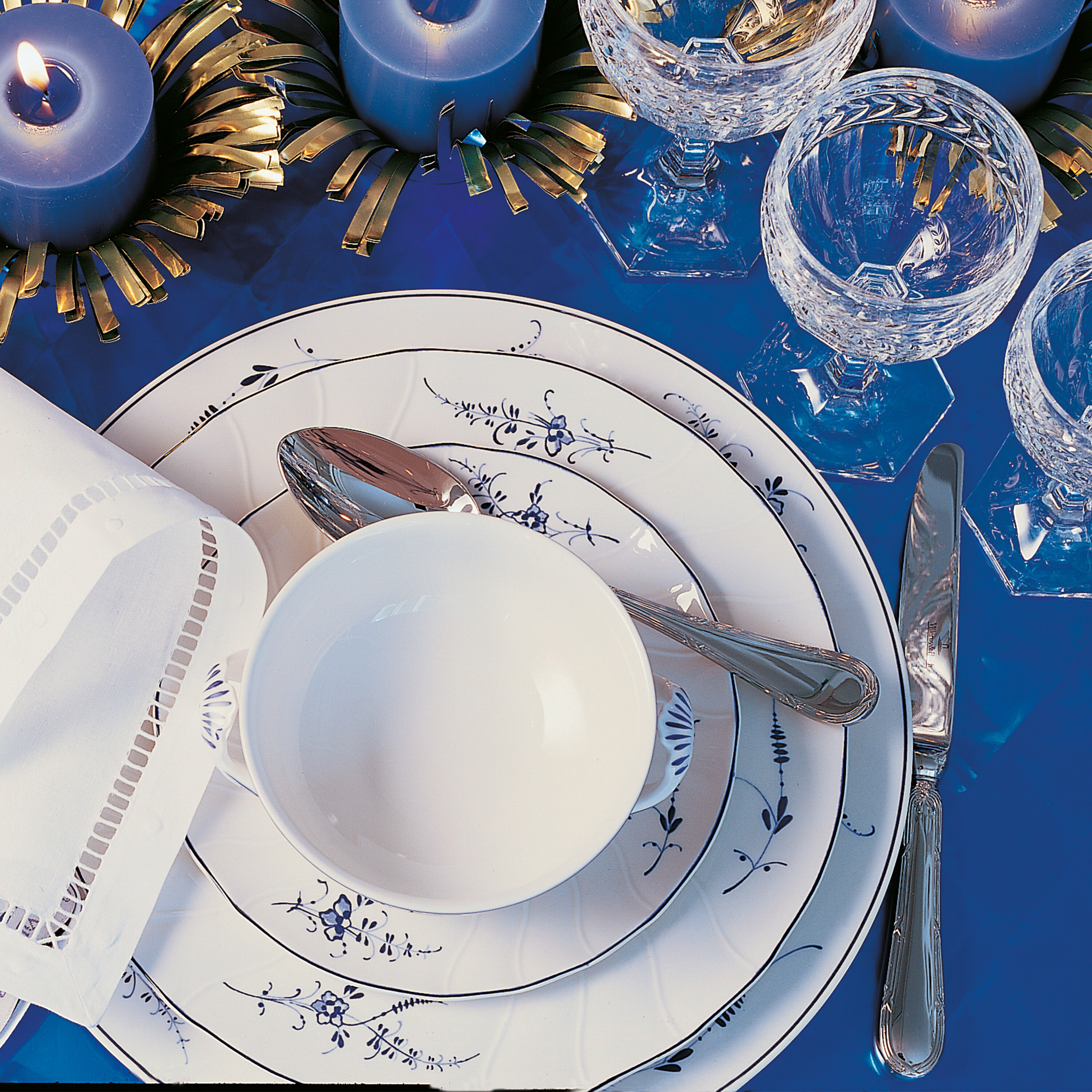 Kreuzband Septfontaines Suppentassen- und Sahnel?ffel