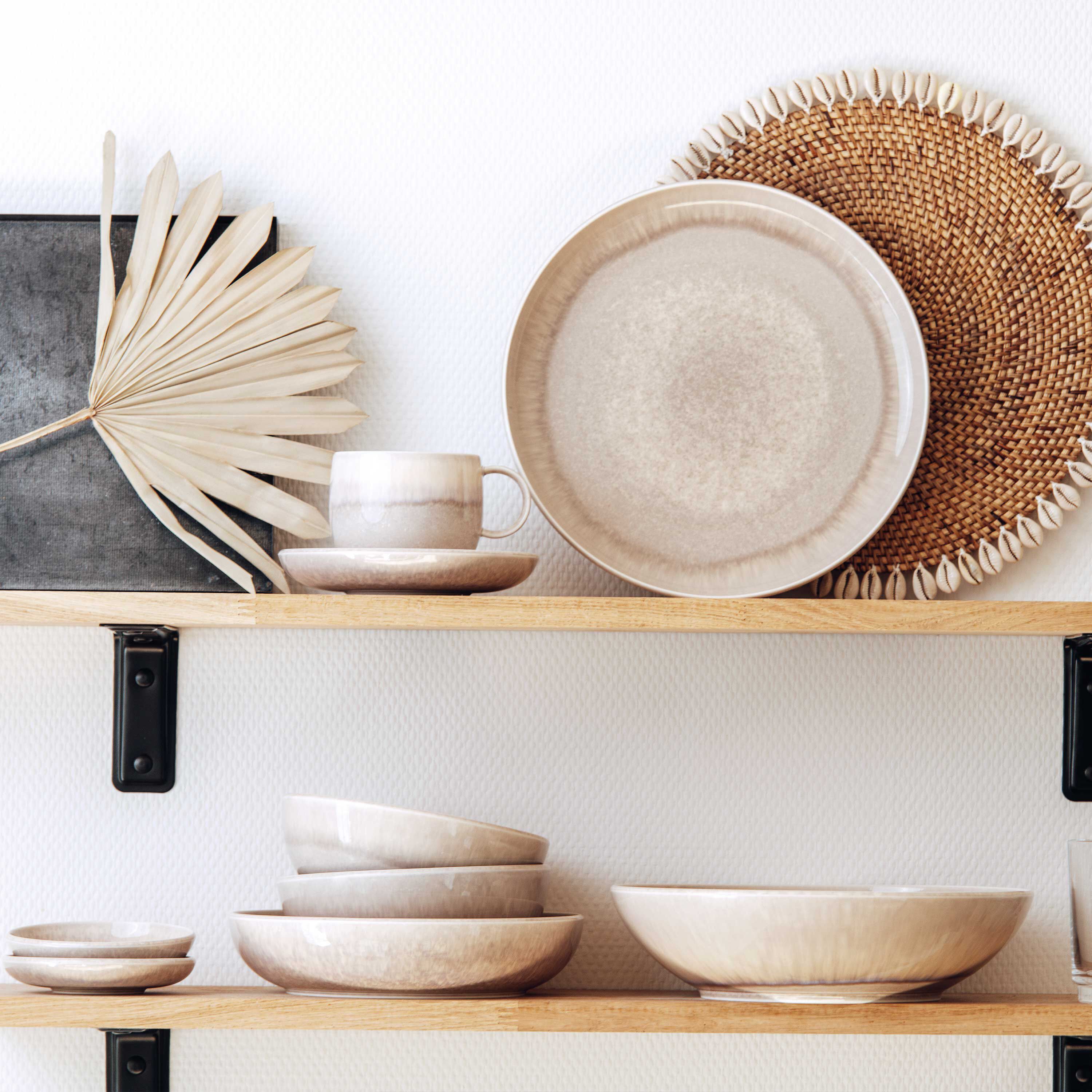 Perlemor Geschirr-Set