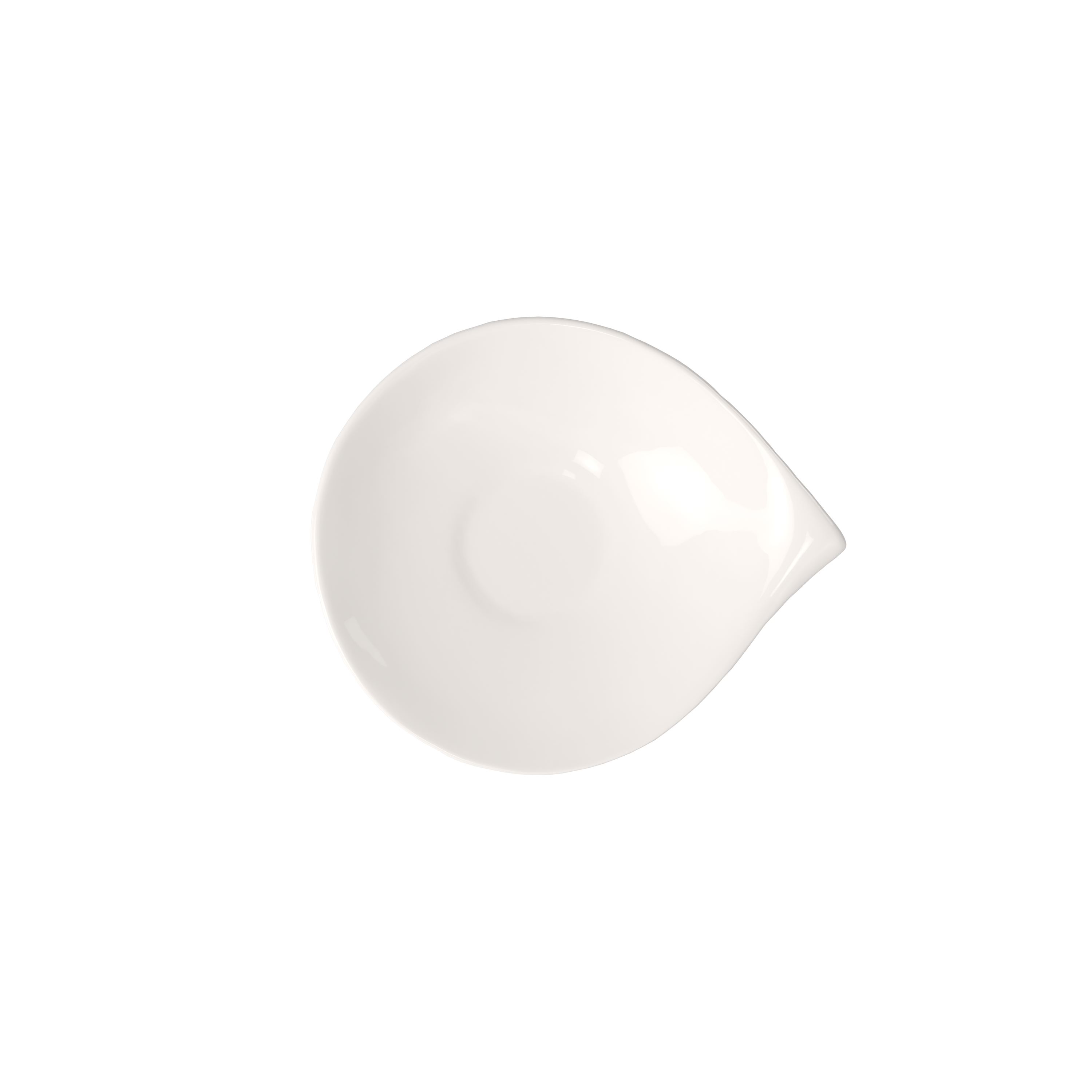 Flow Milchkaffee-Untertasse