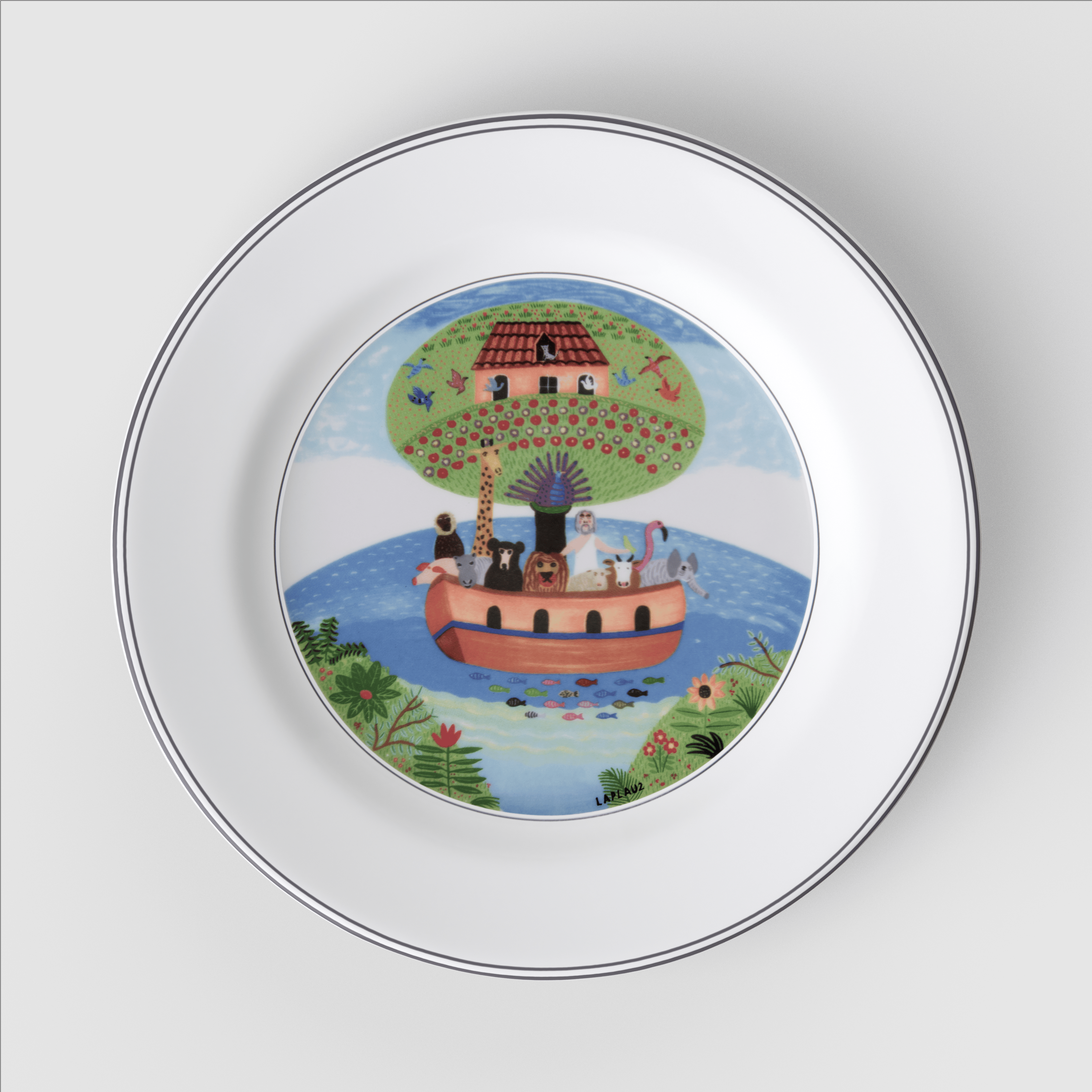 Design Naif Speiseteller