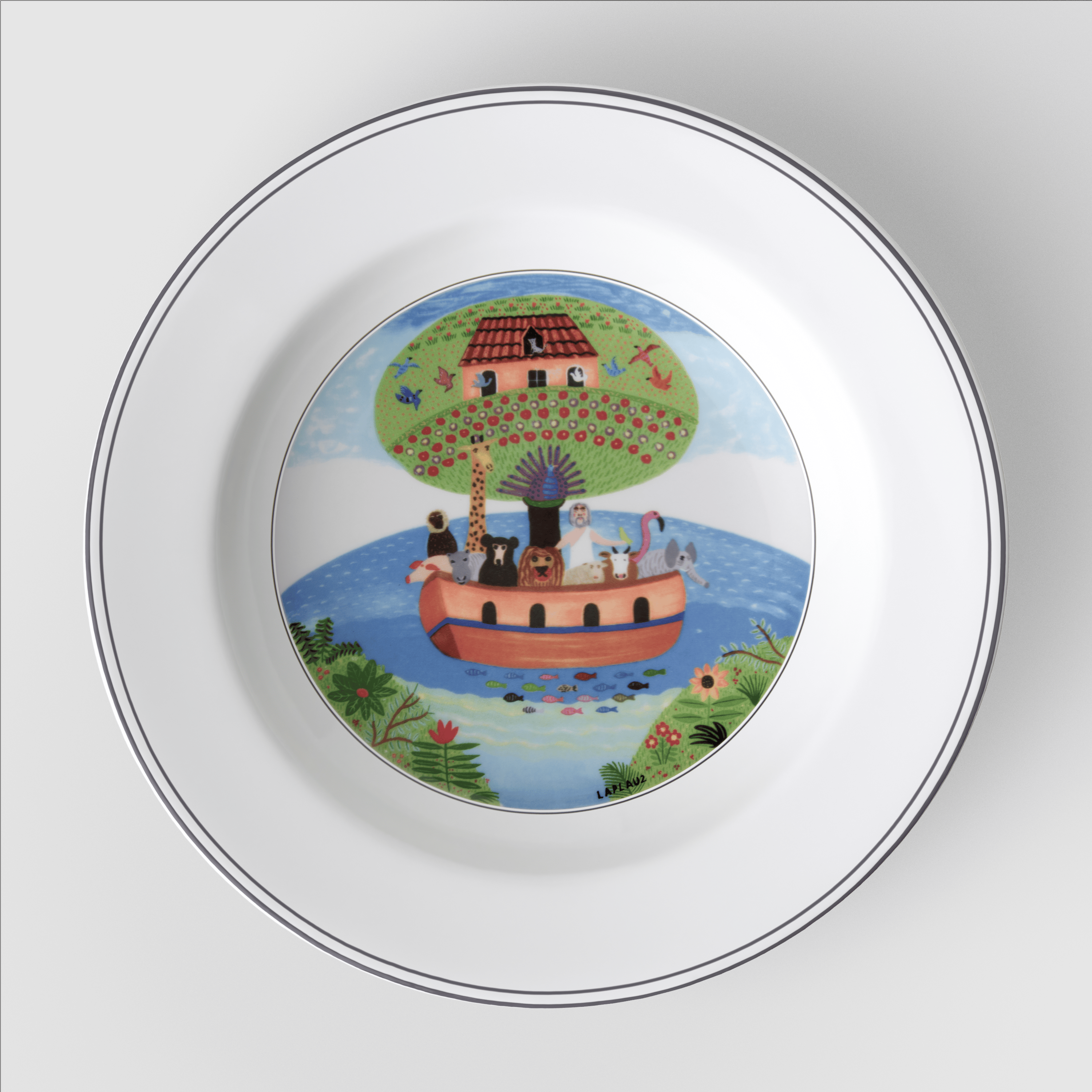 Design Naif Suppenteller