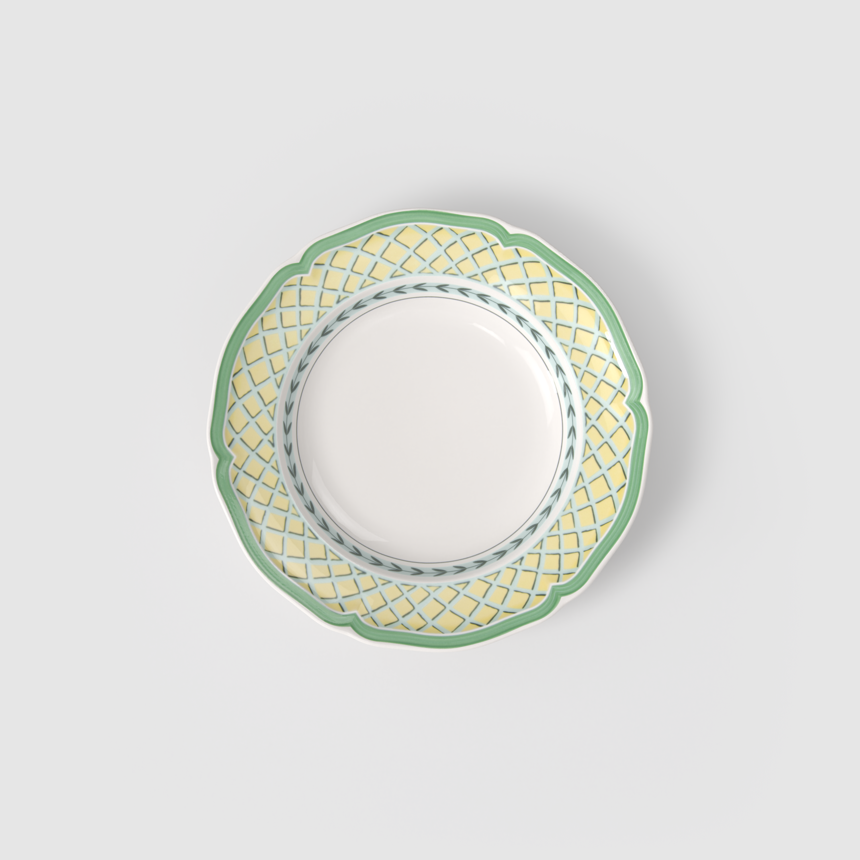 French Garden Suppenteller