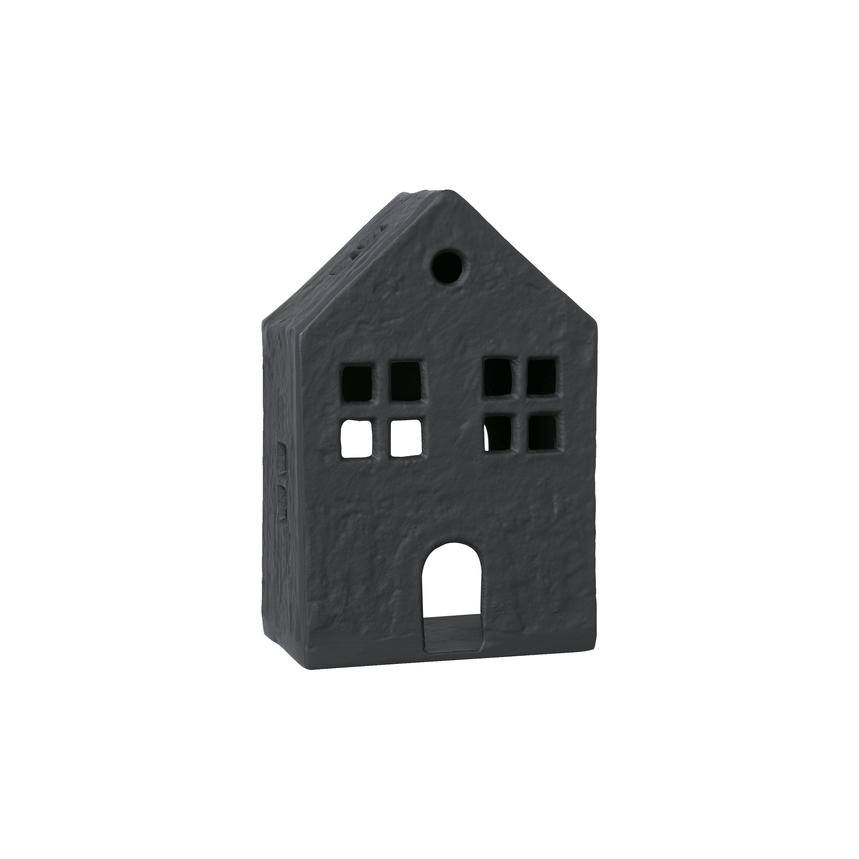 Black XMAS Windlicht