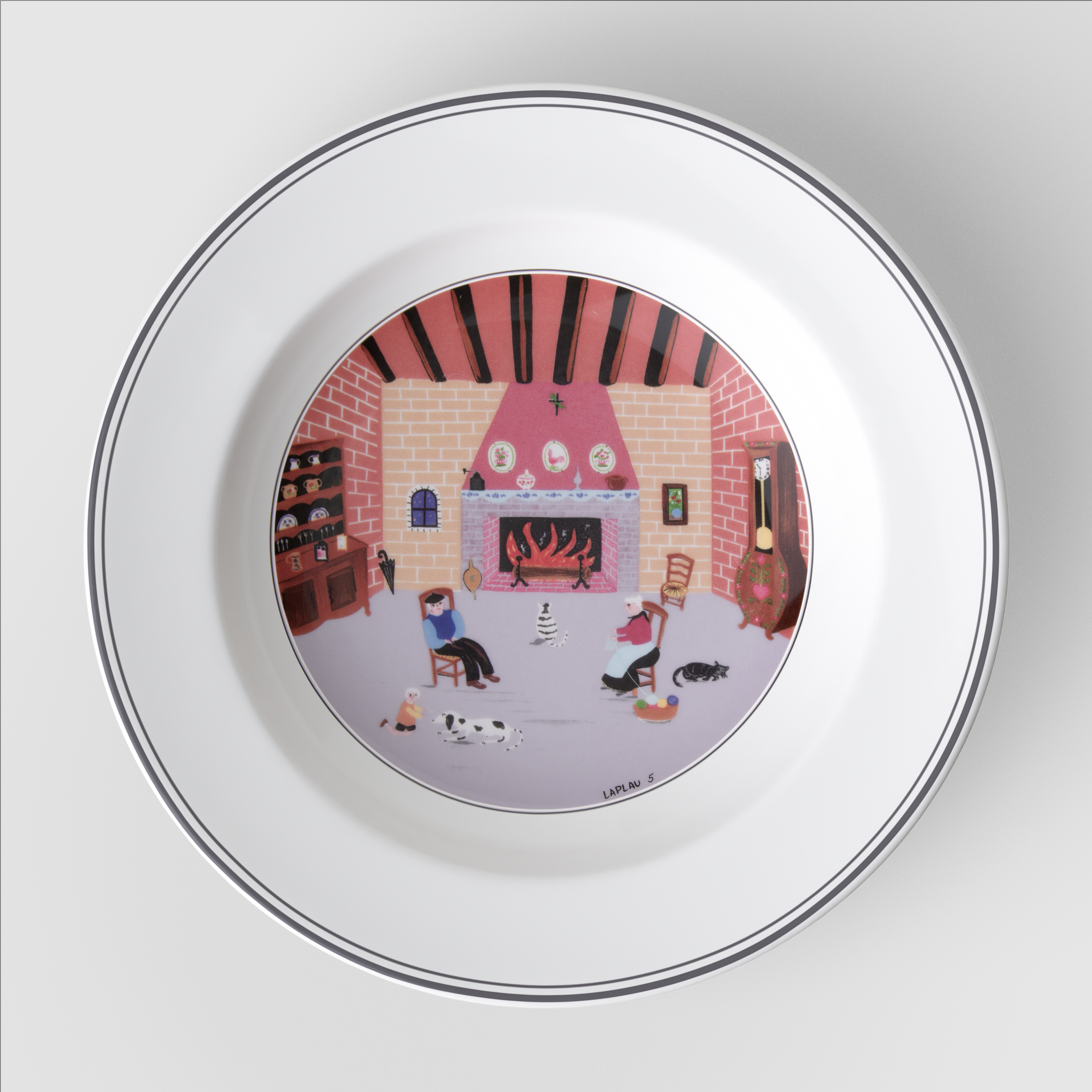 Design Naif Suppenteller